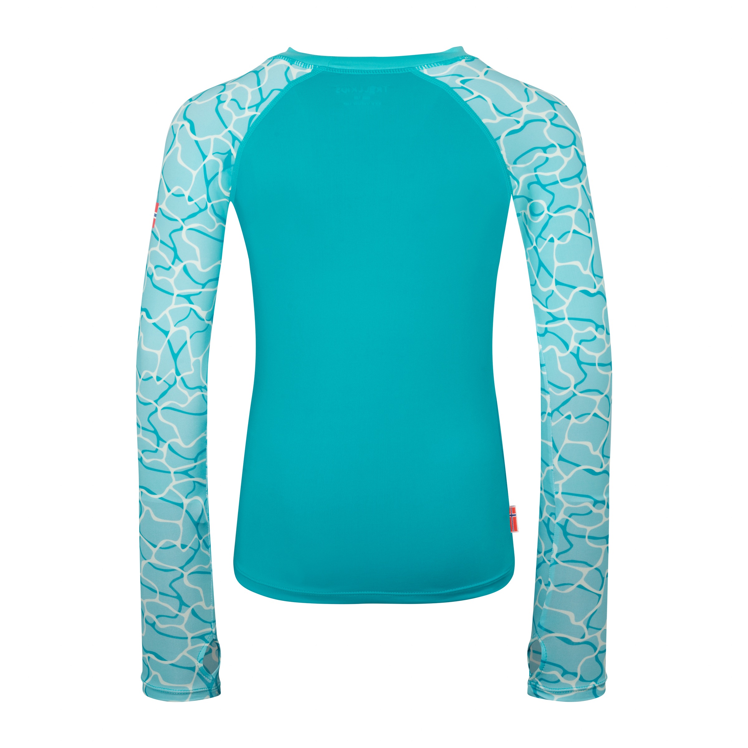 TROLLKIDS Longsleeve »GIRLS HAUKLAND SHIRT« körpernaher Schnitt, mit langen Ärmeln, mit Daumenlöchern