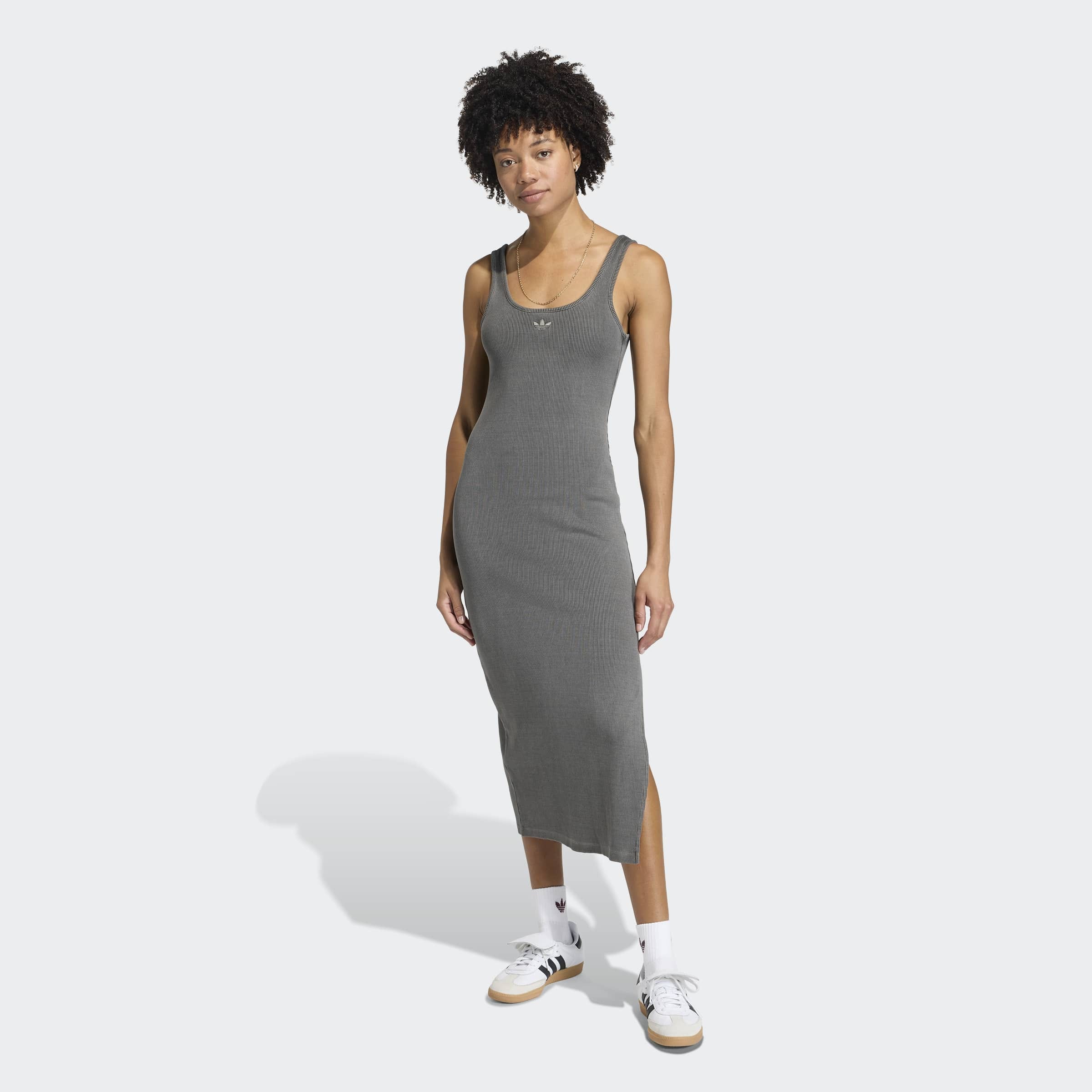 adidas Originals Robe t-shirt »ESS RIB DRESS«