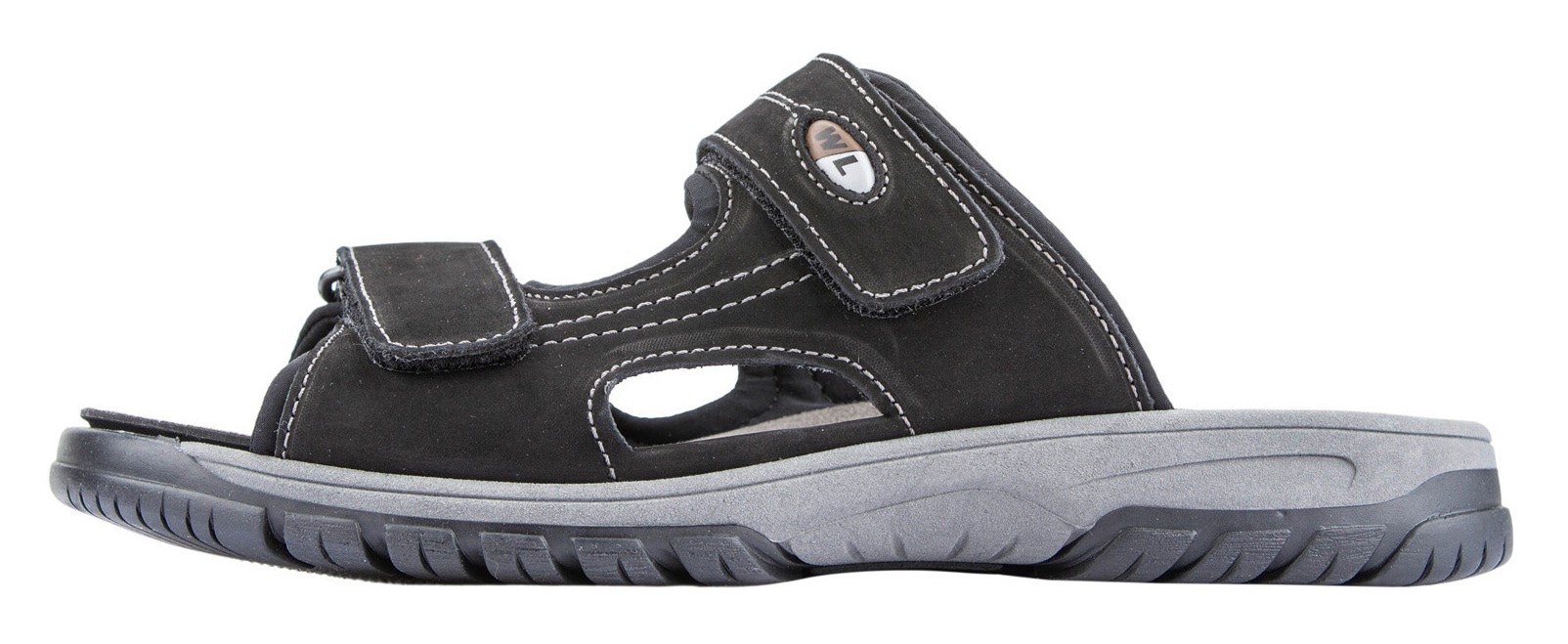 Waldläufer Pantolette »Harald«  , Sommerschuh, Schlappen, Klettschuh, in Weite H (= sehr weit)