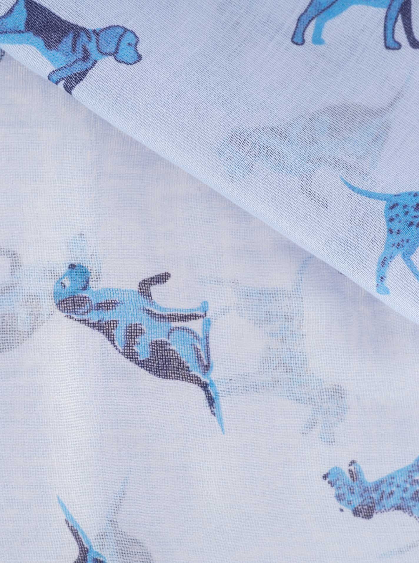 Zwillingsherz Schal »"Hund"« Hundemotiv, leichtes Material