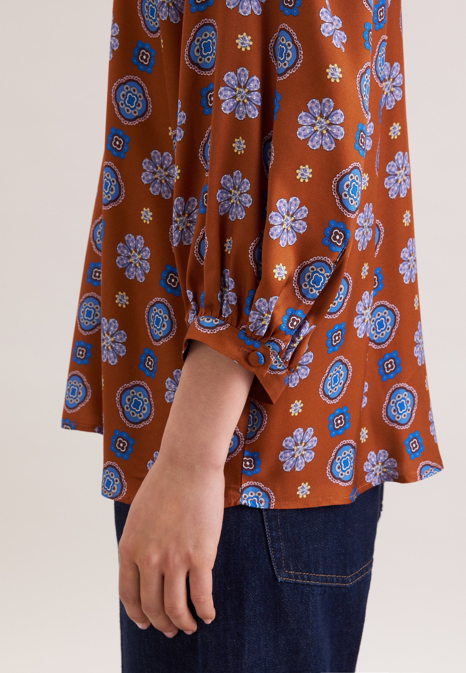 seidensticker Blouse classique Impression tunique