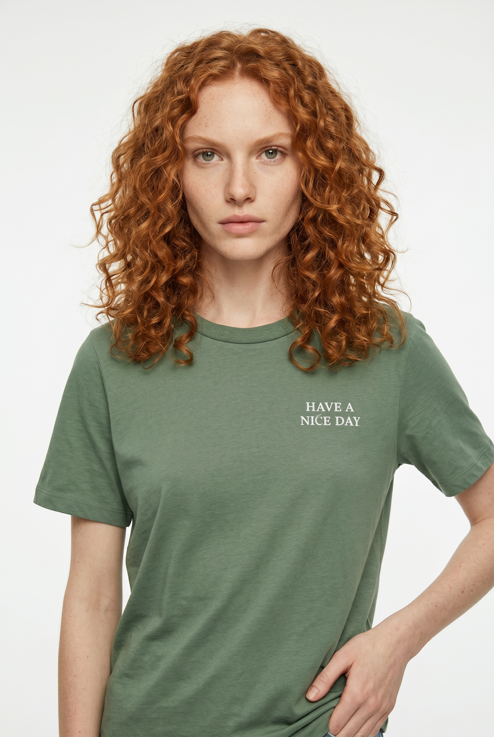 Vero Moda T-shirt à manches courtes »VMSIGRID PAULINA SS TOP BOX JRS« coton, coupe régulière