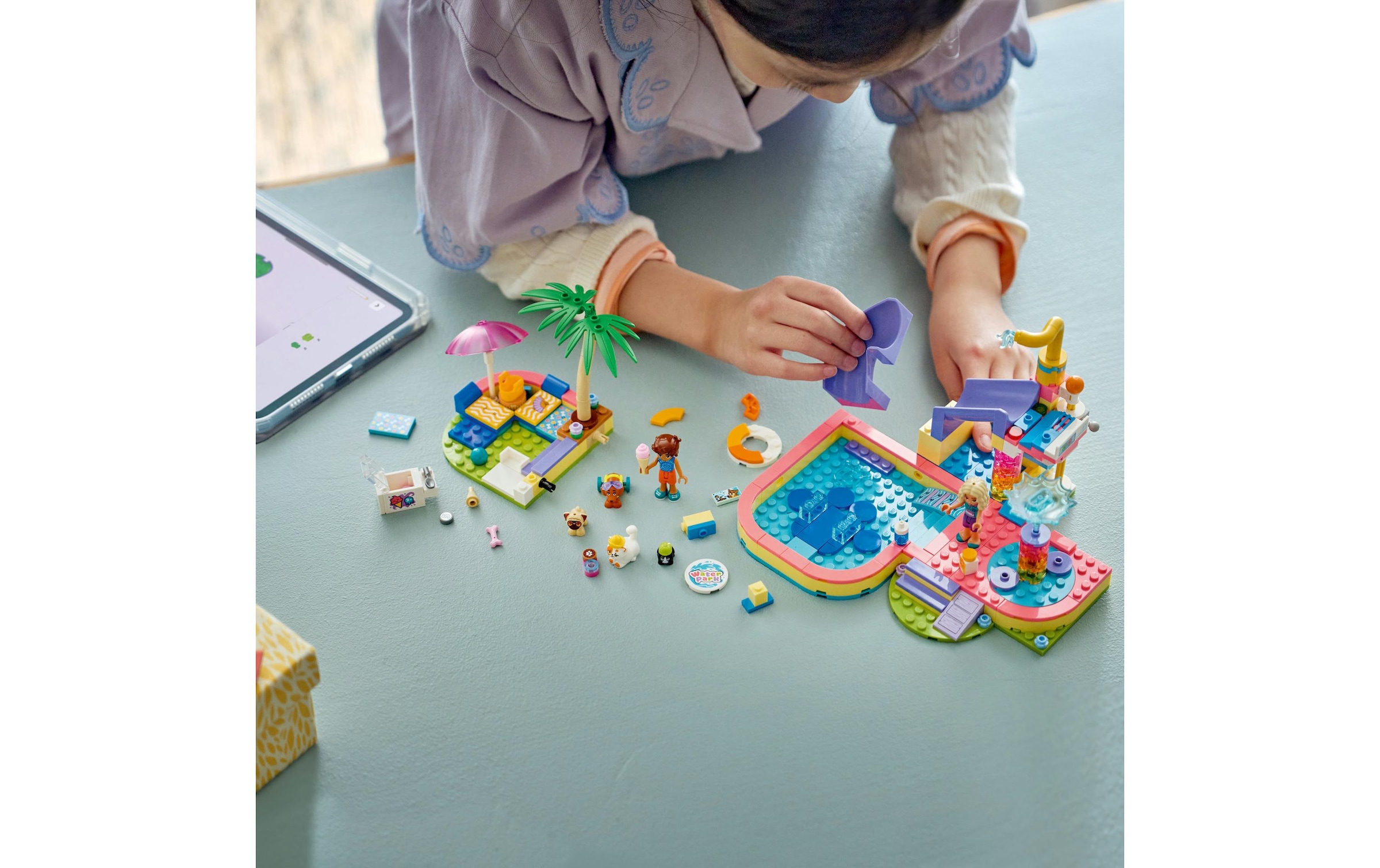 LEGO® Pions de construction »Lustiger Tag im Wasserpark (42676), LEGO Friends« fabriqué en Europe