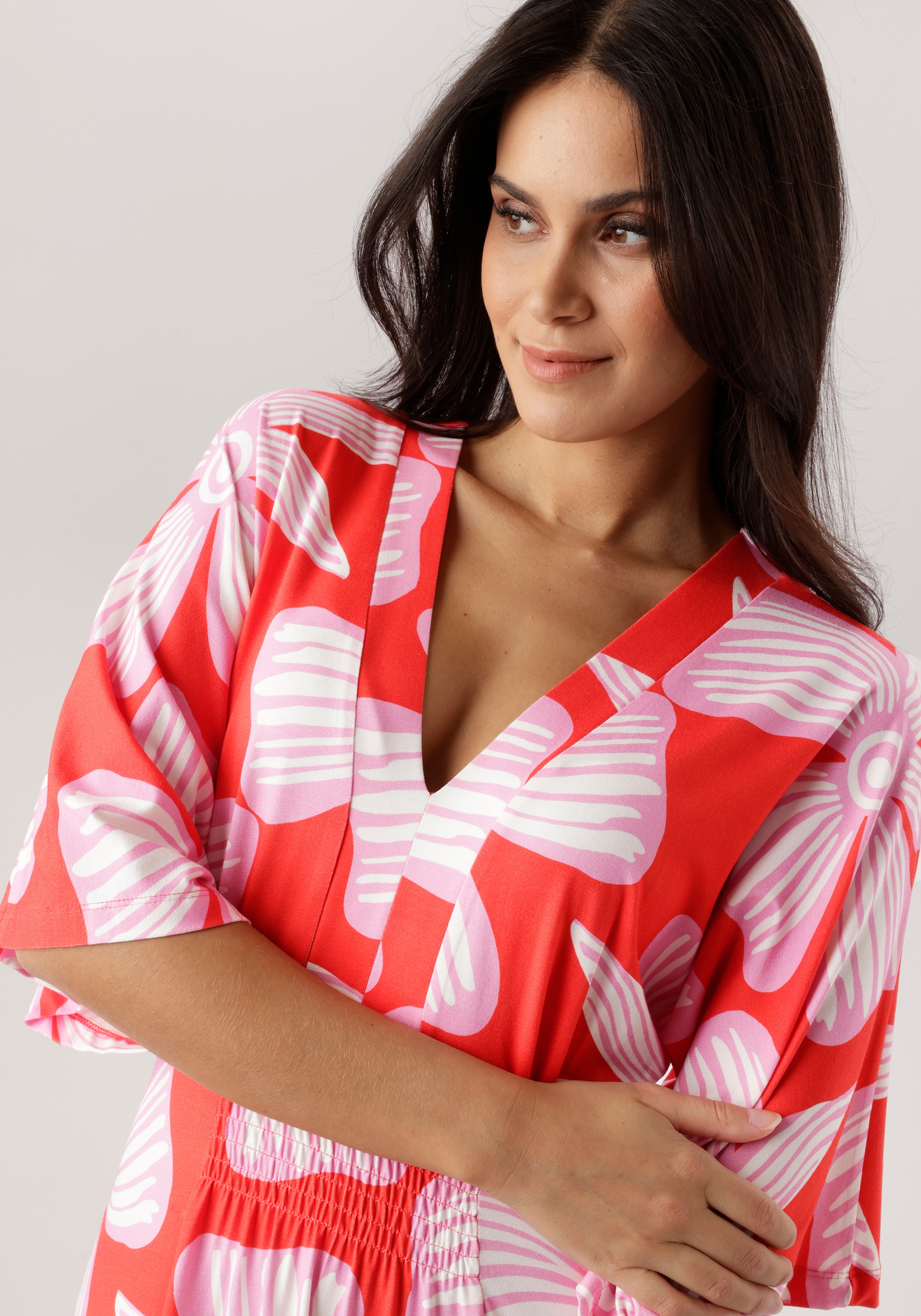 Aniston SELECTED Maxi robe avec manches larges 3/4