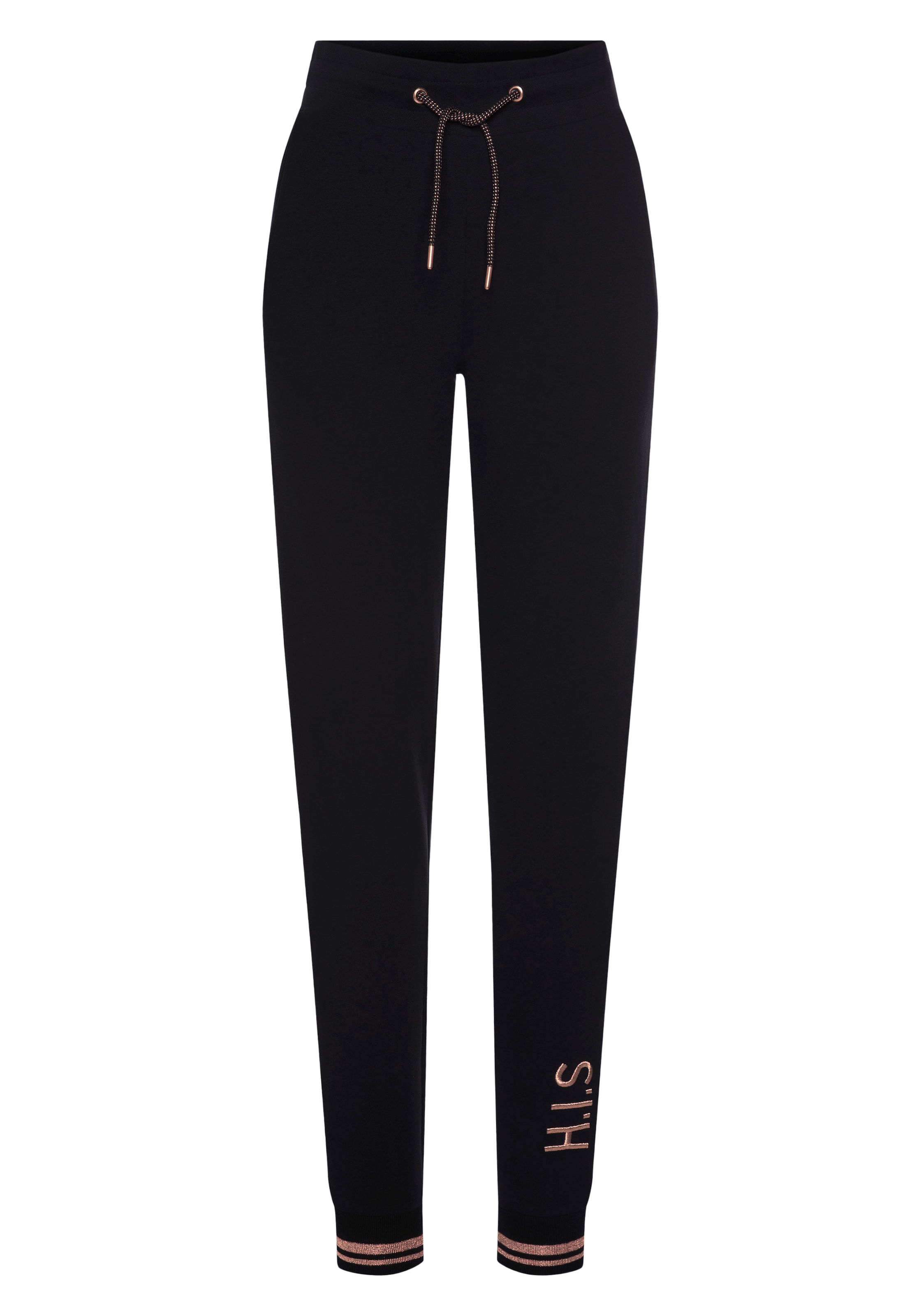 H.I.S Pantalon de jogging  mit metallisch glänzenden Details
