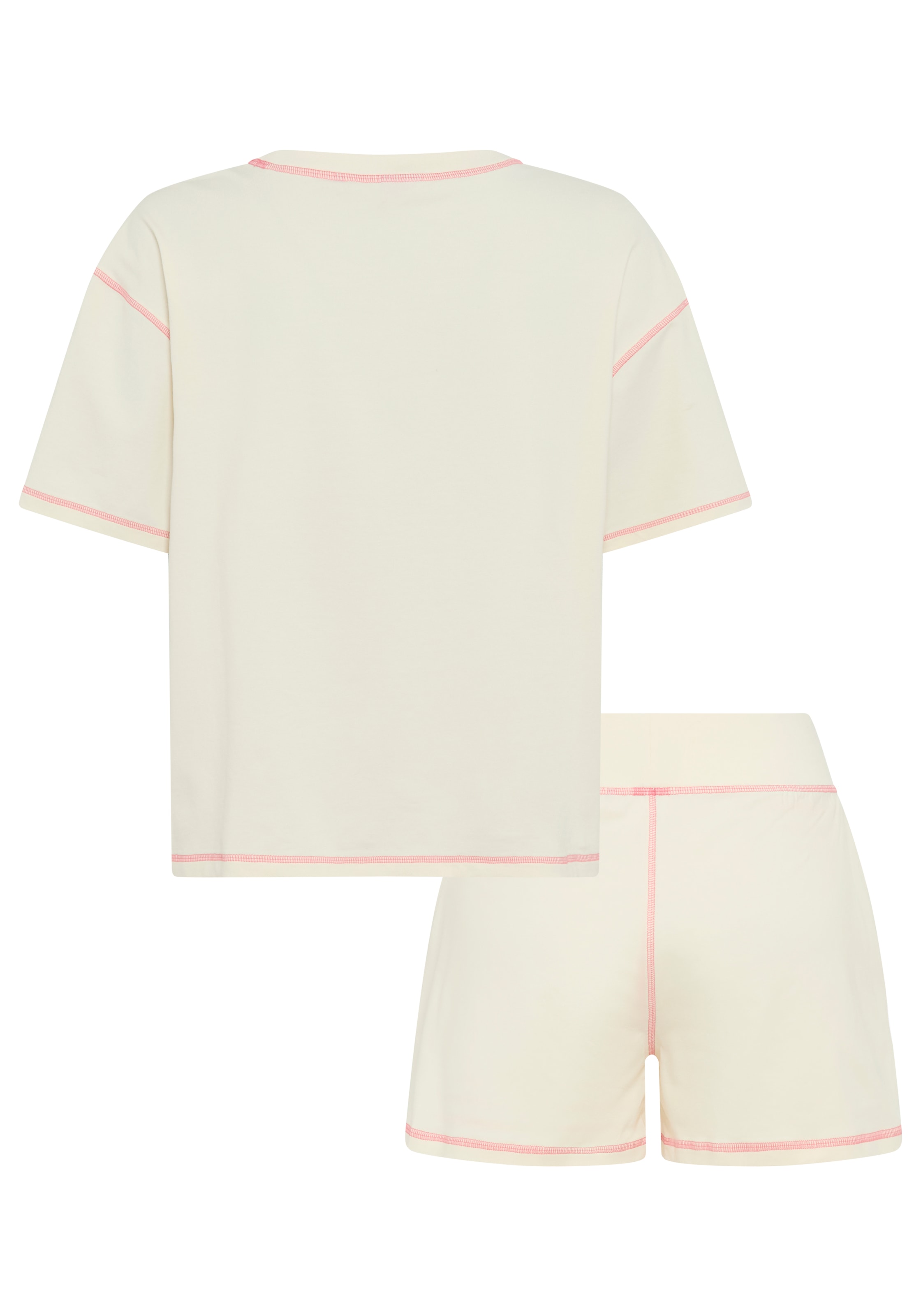 HUGO Underwear Shorty »NITE_SET« kontrastfarbene Nähte, relaxed fit