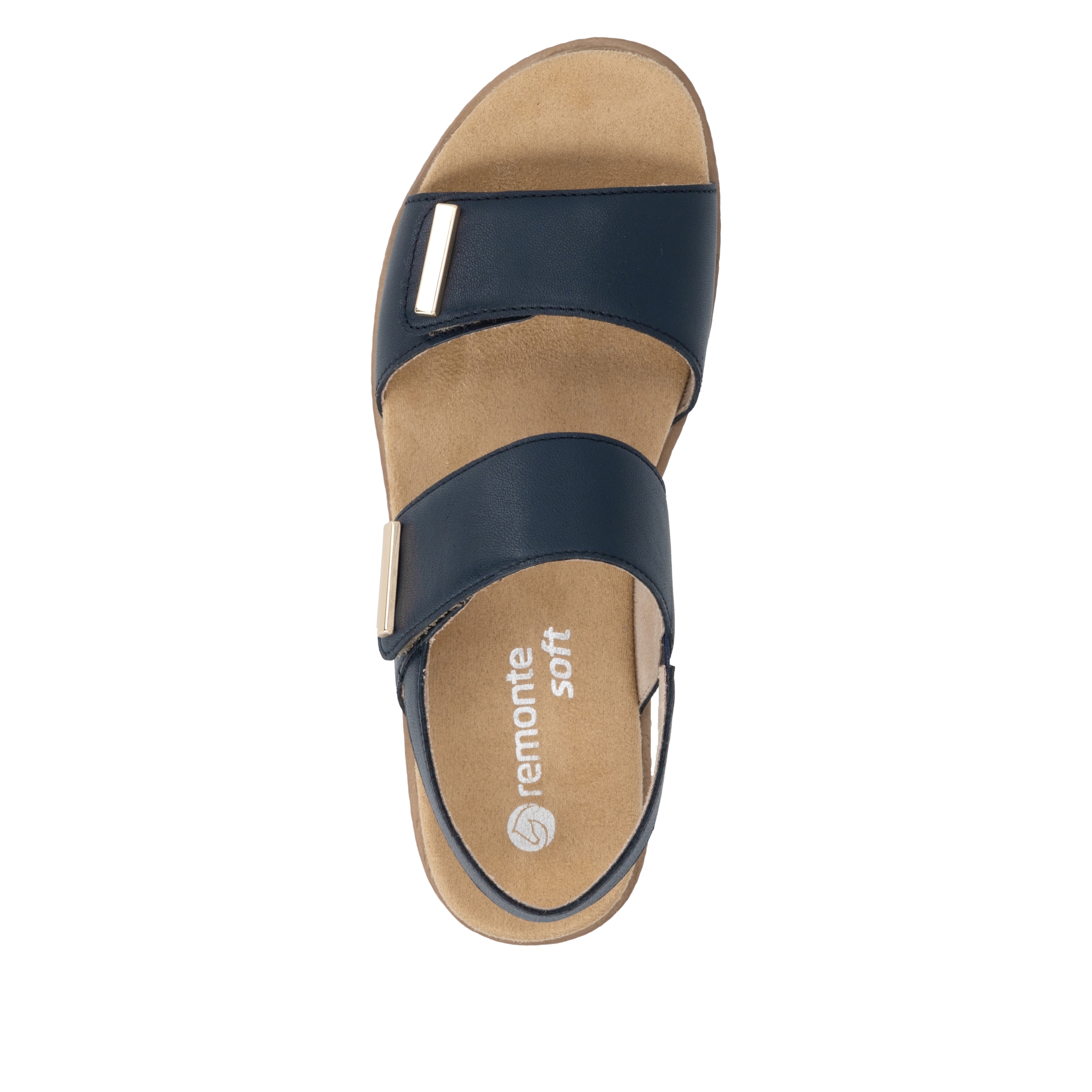Remonte Sandales compensées  sandale à brides, chaussure confortable avec éléments décoratifs