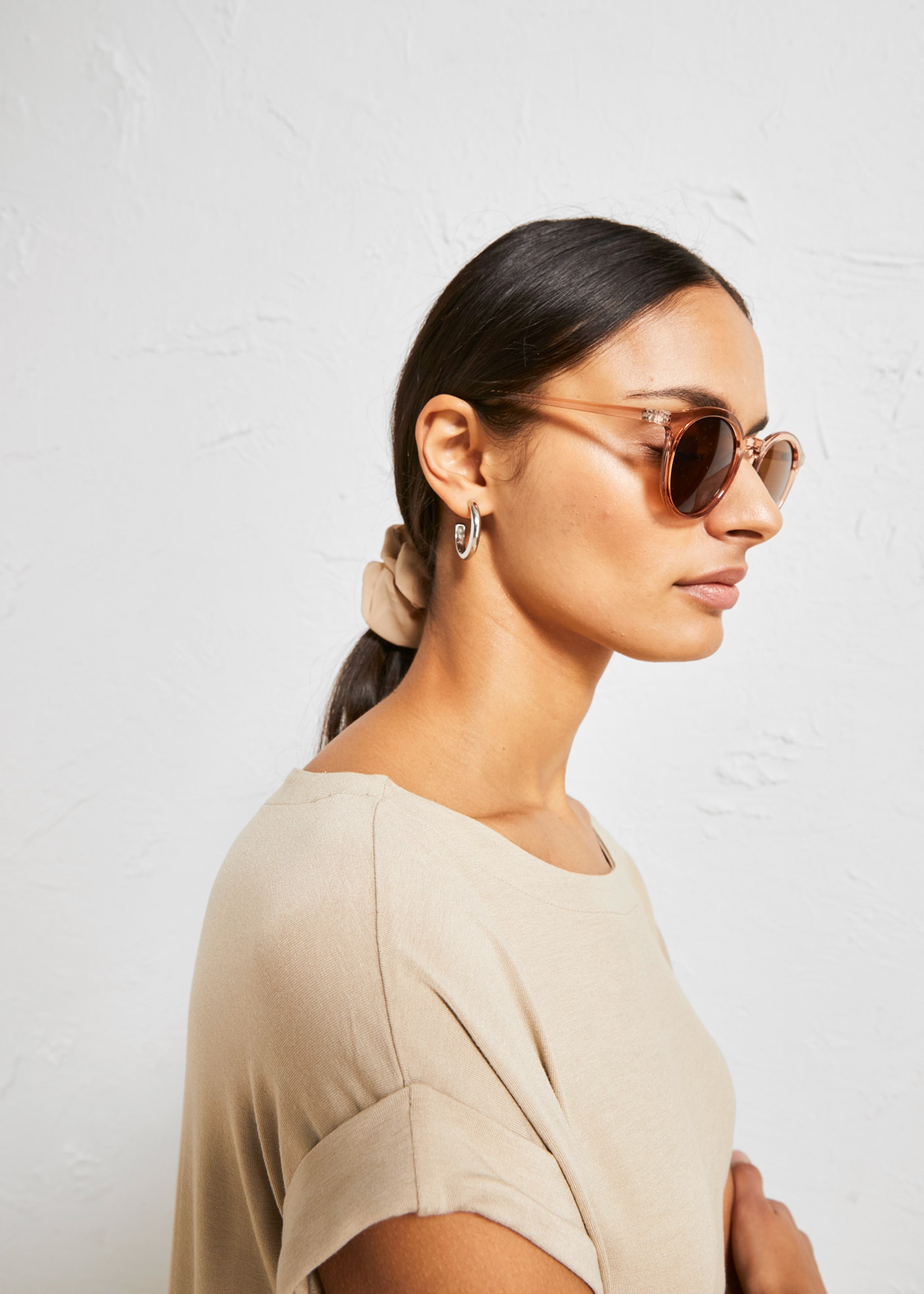 bonprix T-shirt oversize »Oversize-Shirt aus fliessender Viskose« oversize Passform, Kurzarm, für warme Tage, aus Viskose