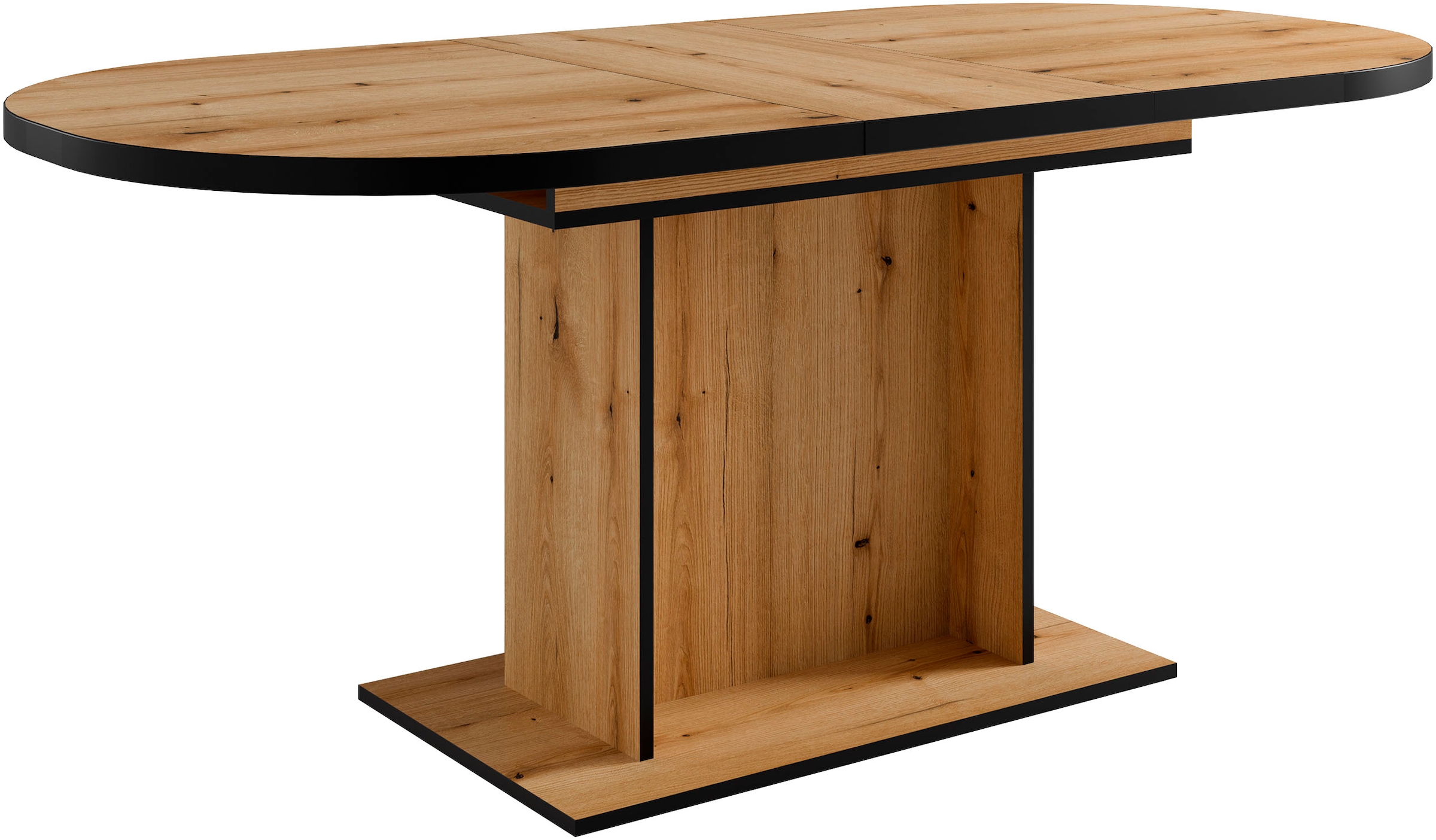 GOODproduct Esstisch »Basel, Esstisch ausziehbar, in 2 Farben erhältlich« pflegeleichter Tisch, 140cm auf 180cm ausziehbar, verschiedene Farben