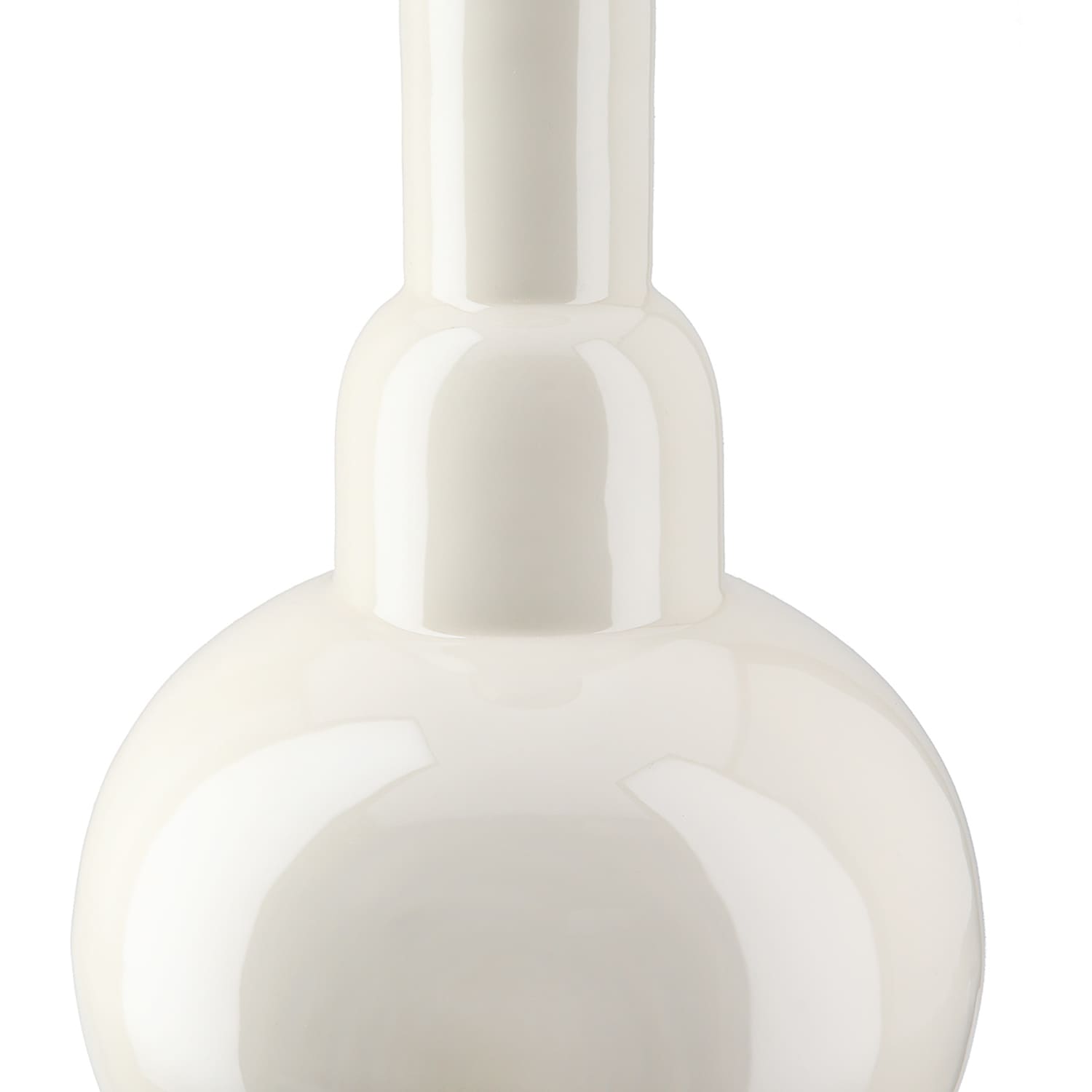 GILDE Vase de table »Vase Filu, creme H.36 cm«