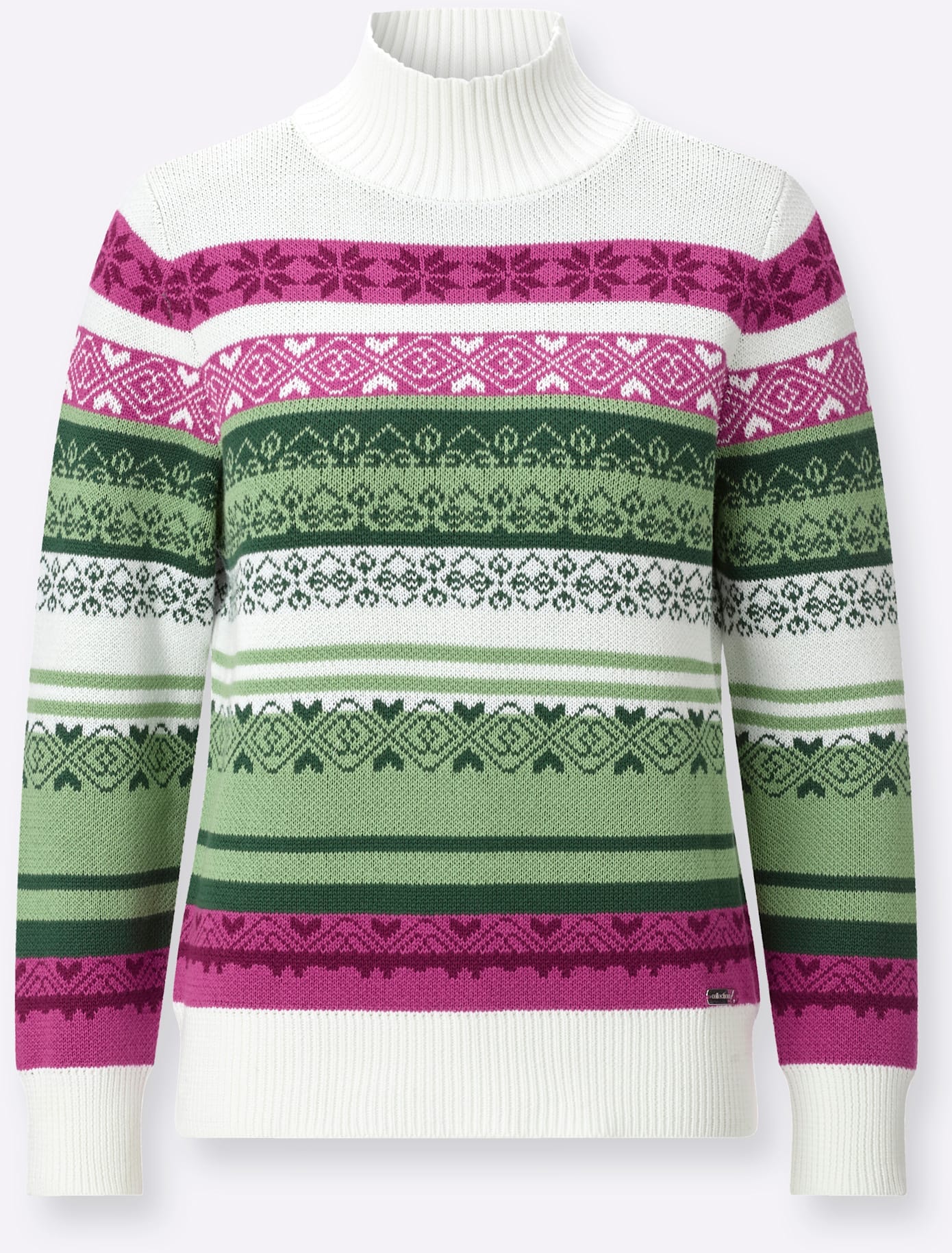 Casual Looks Pull à col montant »Stehkragen-Pullover«