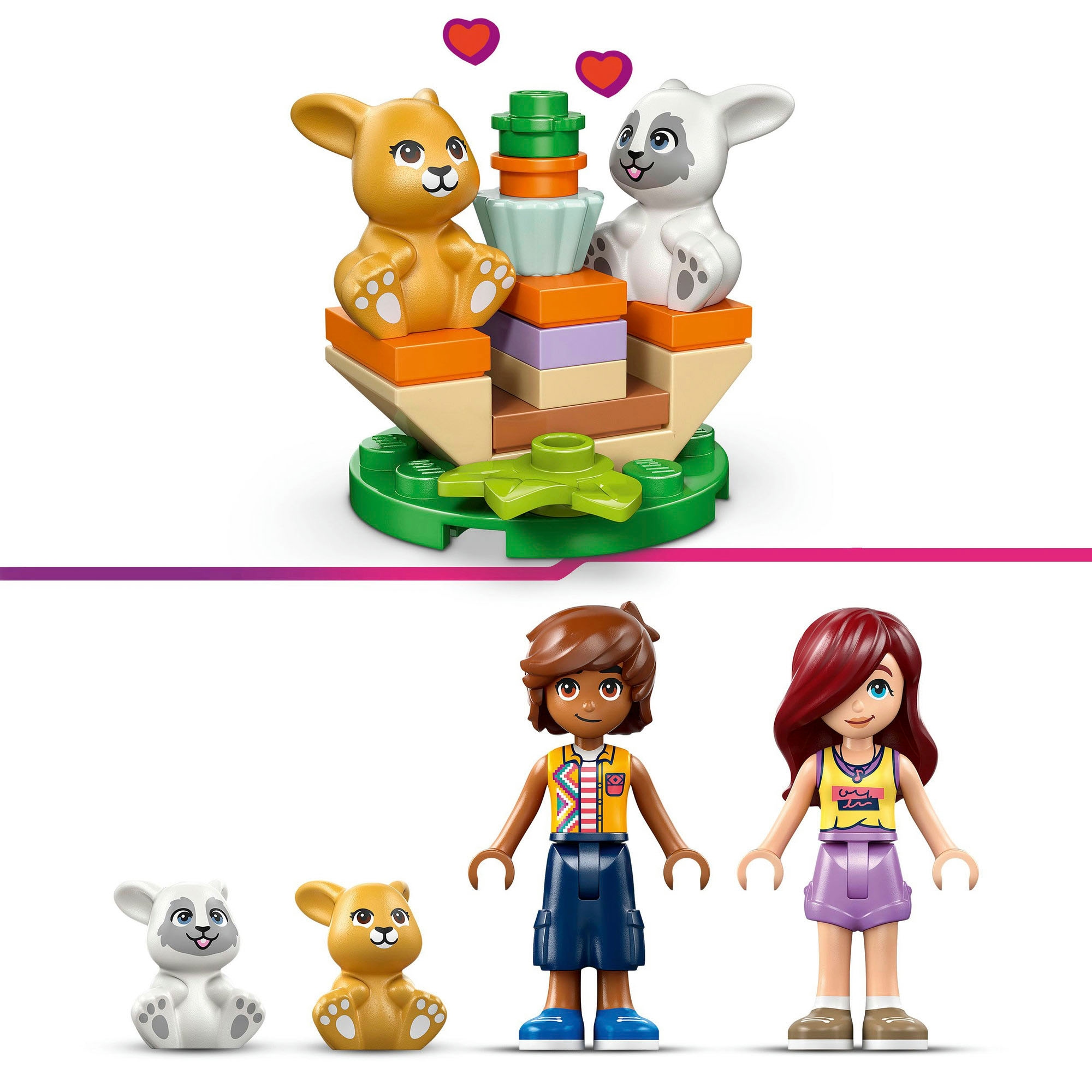 LEGO® Pions de construction »Heartlake City Hasenhotel (42679), LEGO Friends« Made in Europe