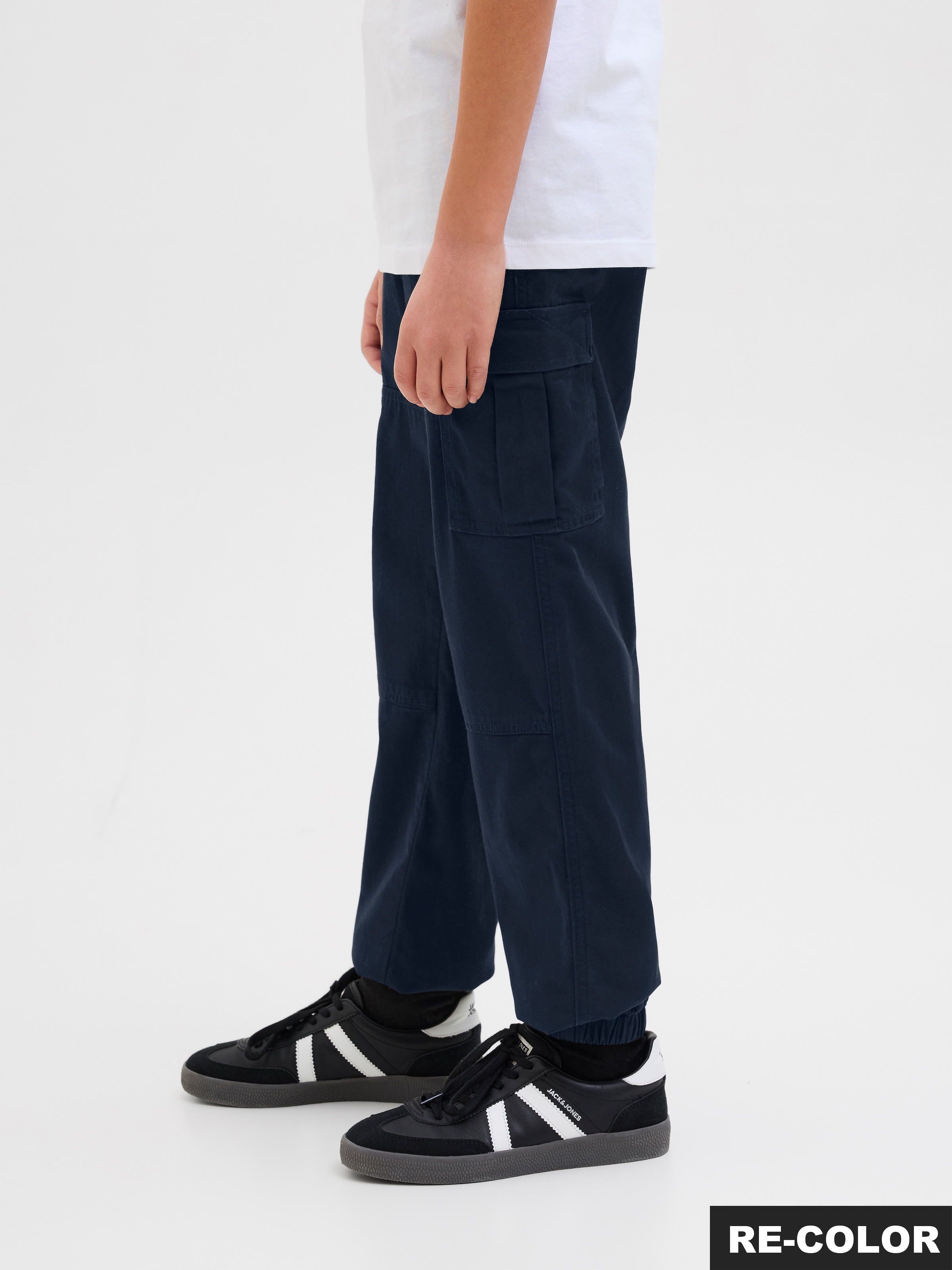 Jack & Jones Junior Pantalon cargo »JPSTKANE JJJONNIE CUFFED CARGO JNR«