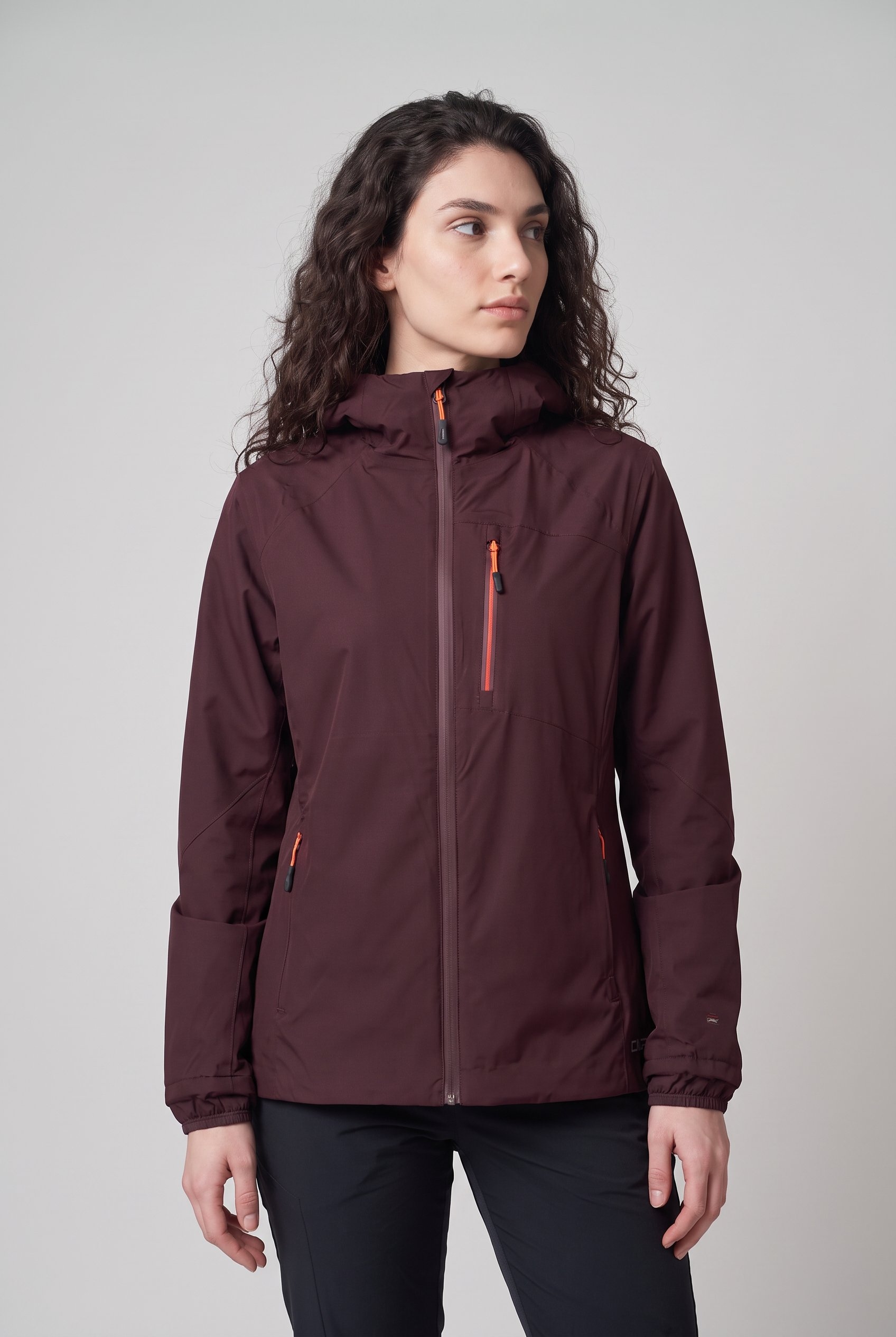 CMP Veste fonctionnelle »WOMAN JACKET FIX HOOD« avec capuche aspect sportif, avec capuche, en matière supérieure polyester