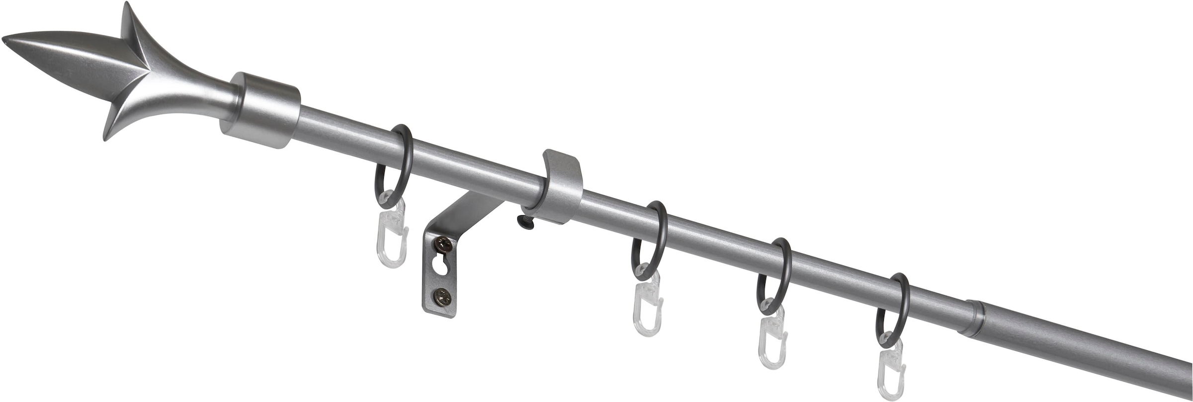 mydeco Tringle à rideaux »lance« Ø 16 mm 1 course-läufig Extensible