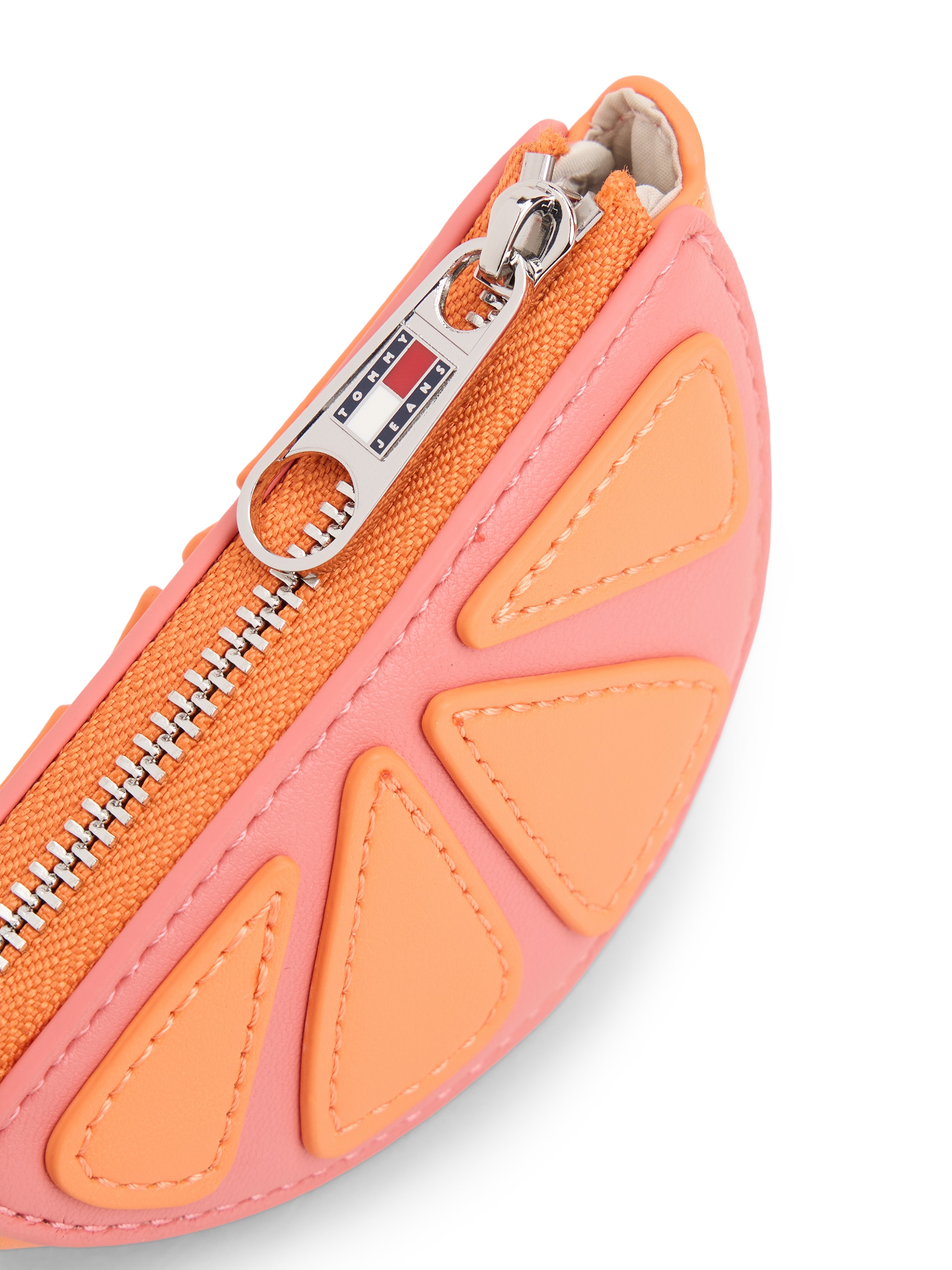 Tommy Jeans Porte-clés »TJW FRUIT COIN PURSE ORANGE« Porte-clés sac, charm de sac, bag charm aspect fruité
