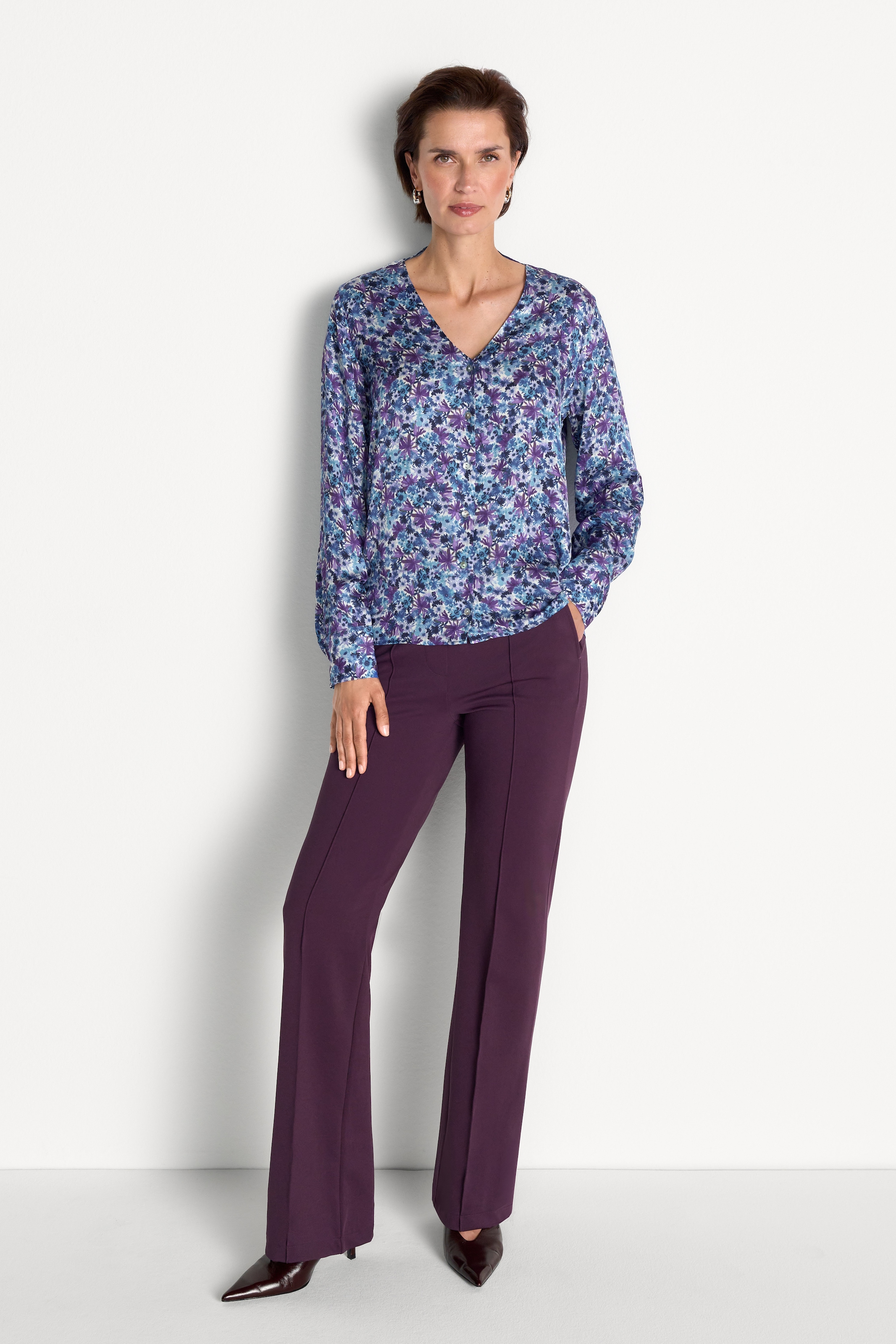 RICHROYAL Blouse à manches longues
