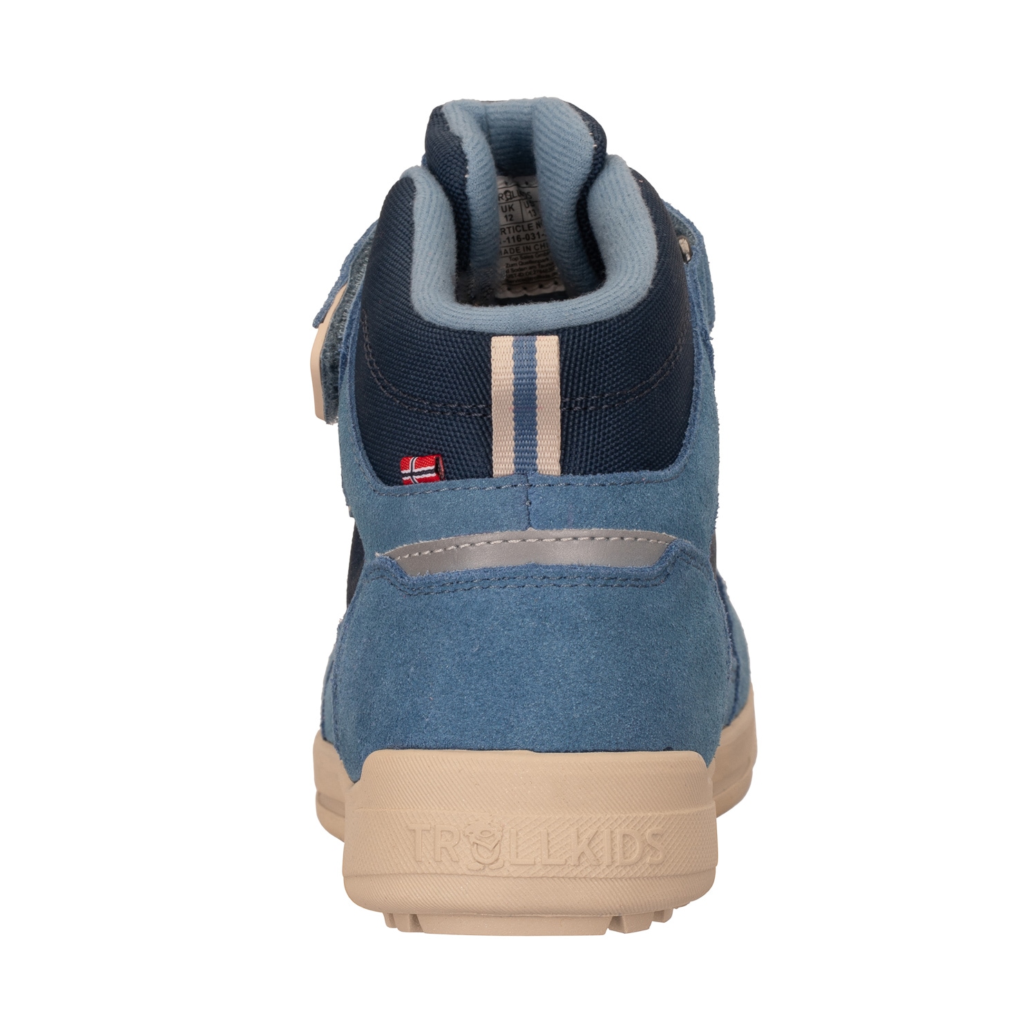 TROLLKIDS Bottes d'hiver »KIDS GRYLLEFJORD MID CUT«  étanche