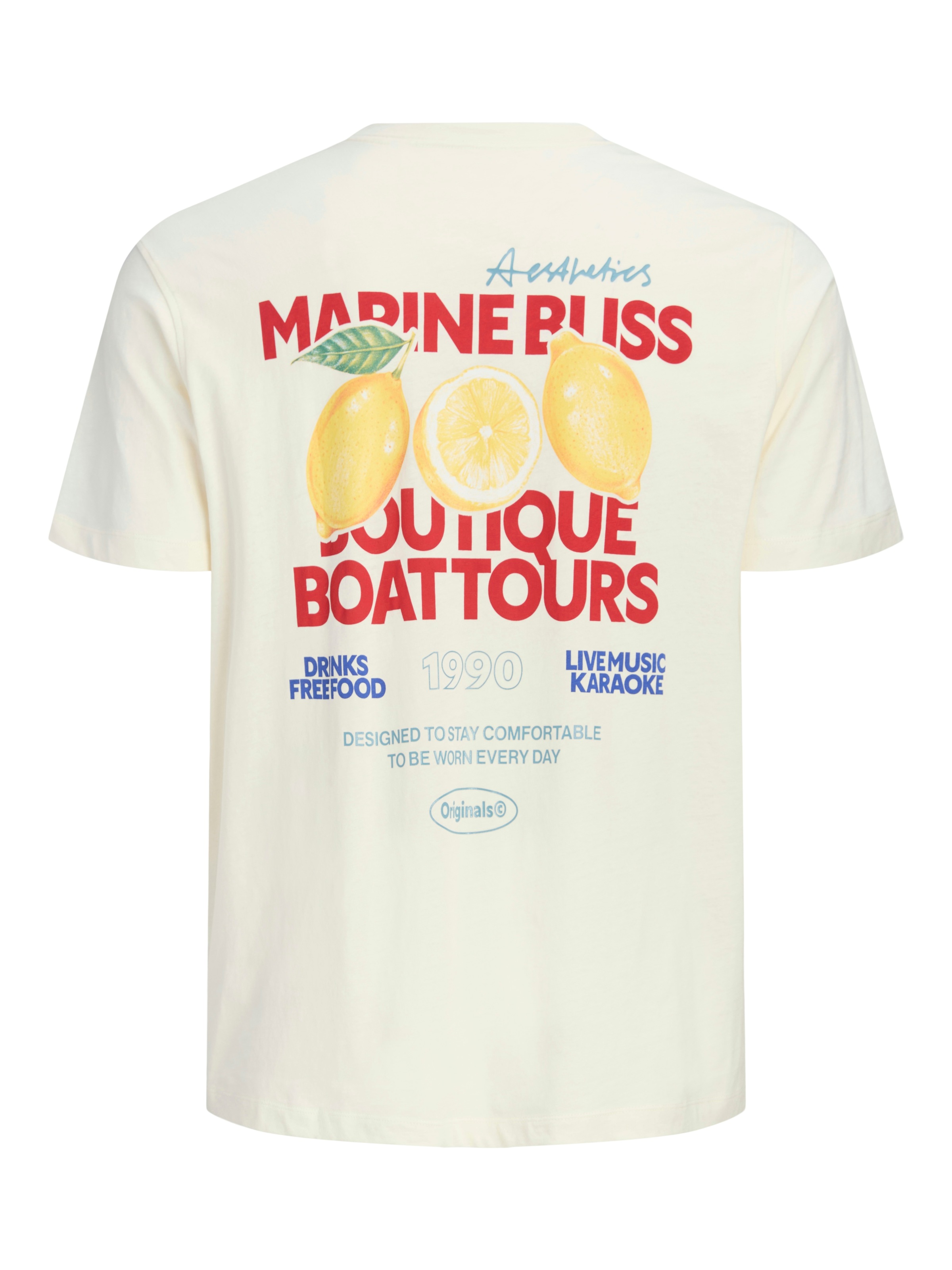 Jack & Jones PlusSize T-Shirt »JORRIVIERA VINTAGE POSTER BACK TEE PLS« mit Print