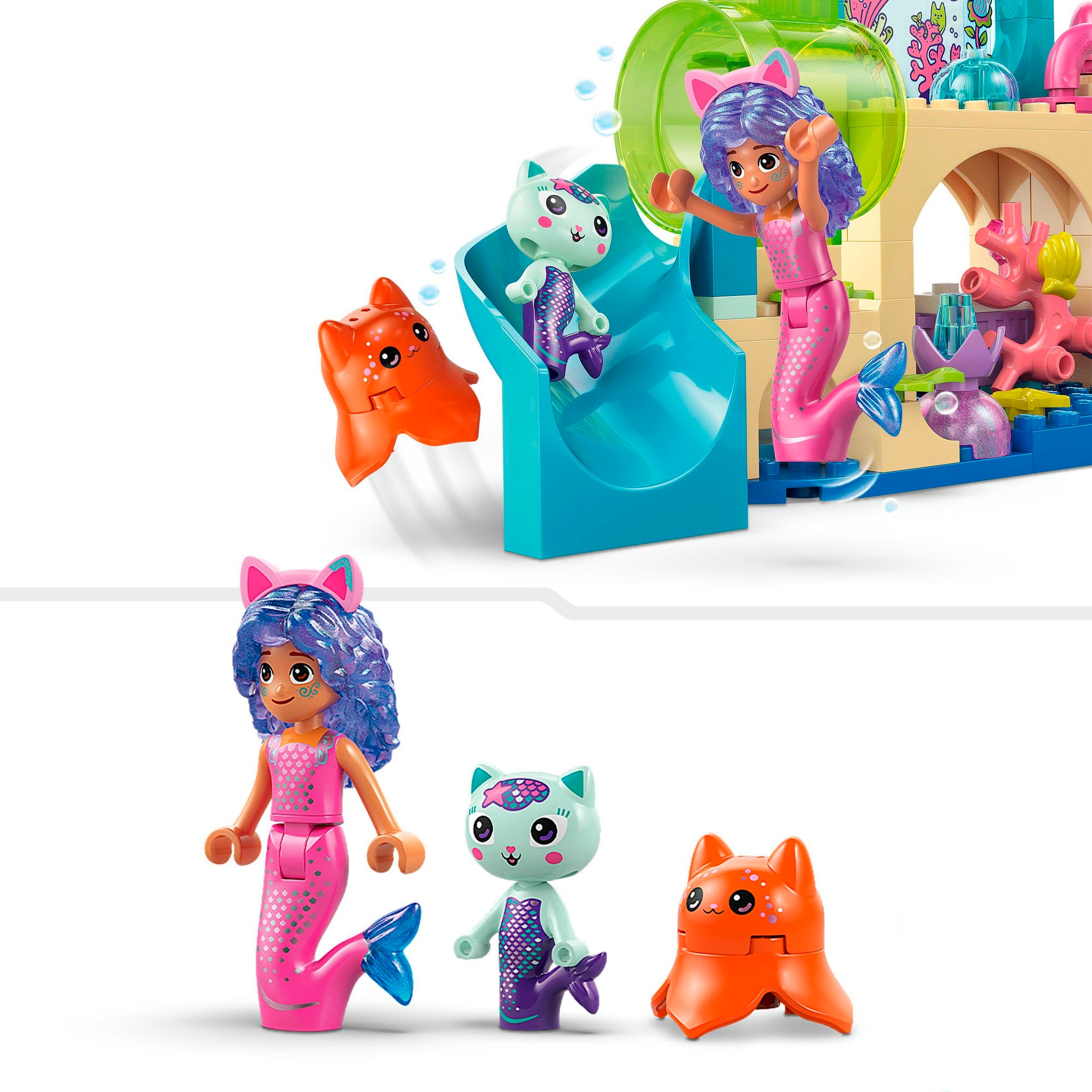 LEGO® Pions de construction »Meerjungfrau Gabbys Aquarium Abenteuer (11204), LEGO Gabby's Dollhouse« Made in Europe