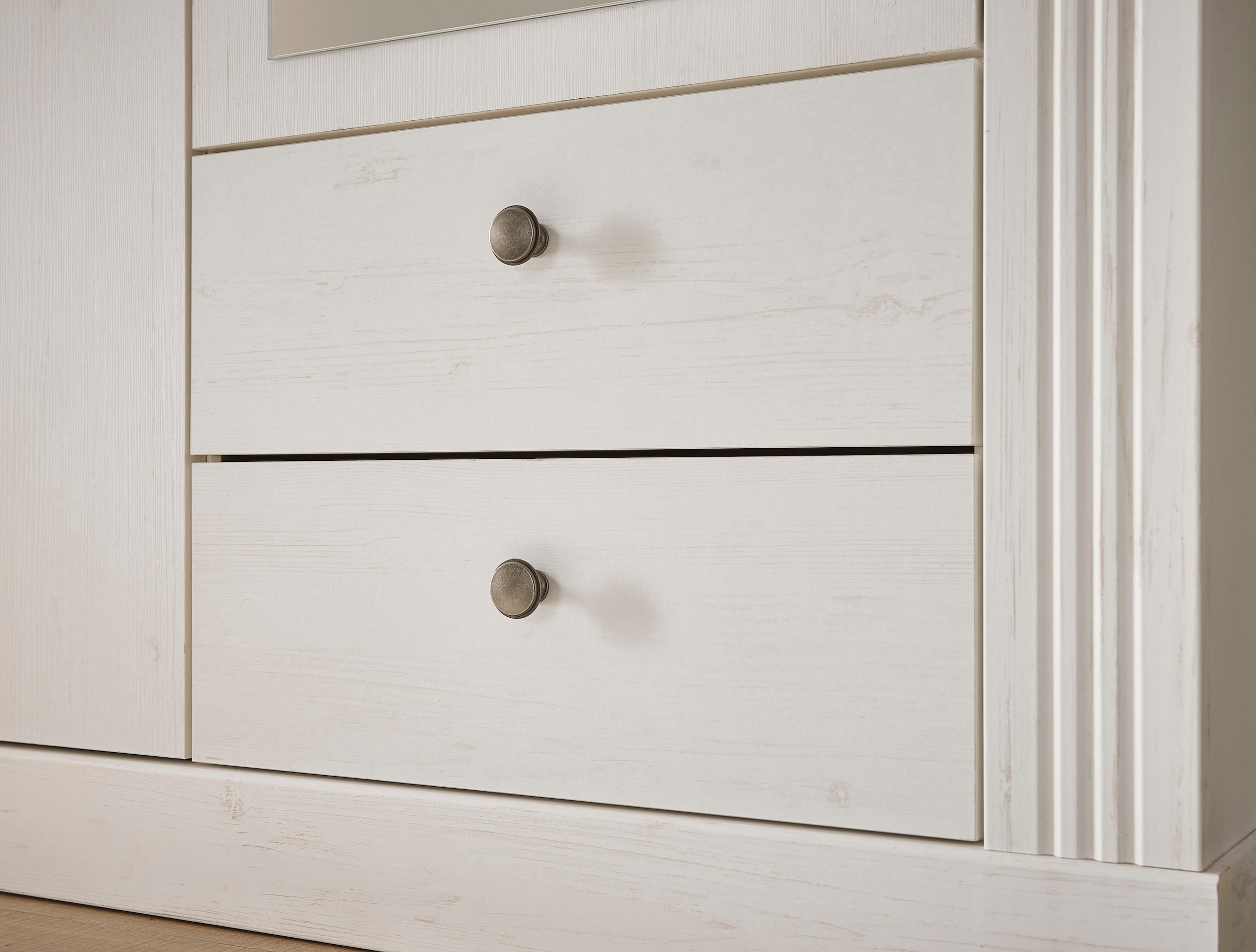 Home affaire Garderobenschrank »WESTMINSTER TOPSELLER!« Breite ca. 108 cm,  im romantischen Landhausstil