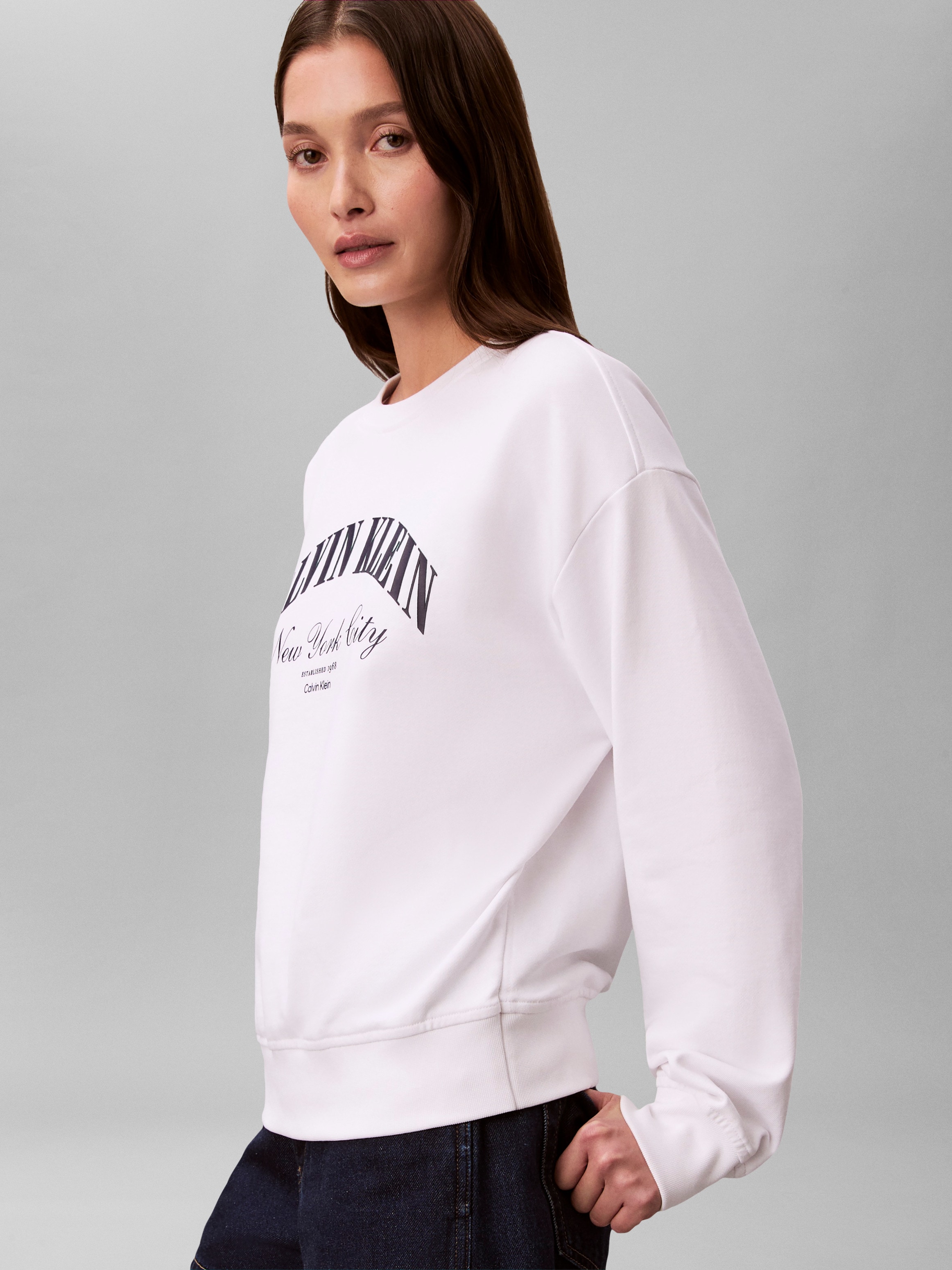 Calvin Klein Jeans Sweatshirt , Regular fit, mit Druck
