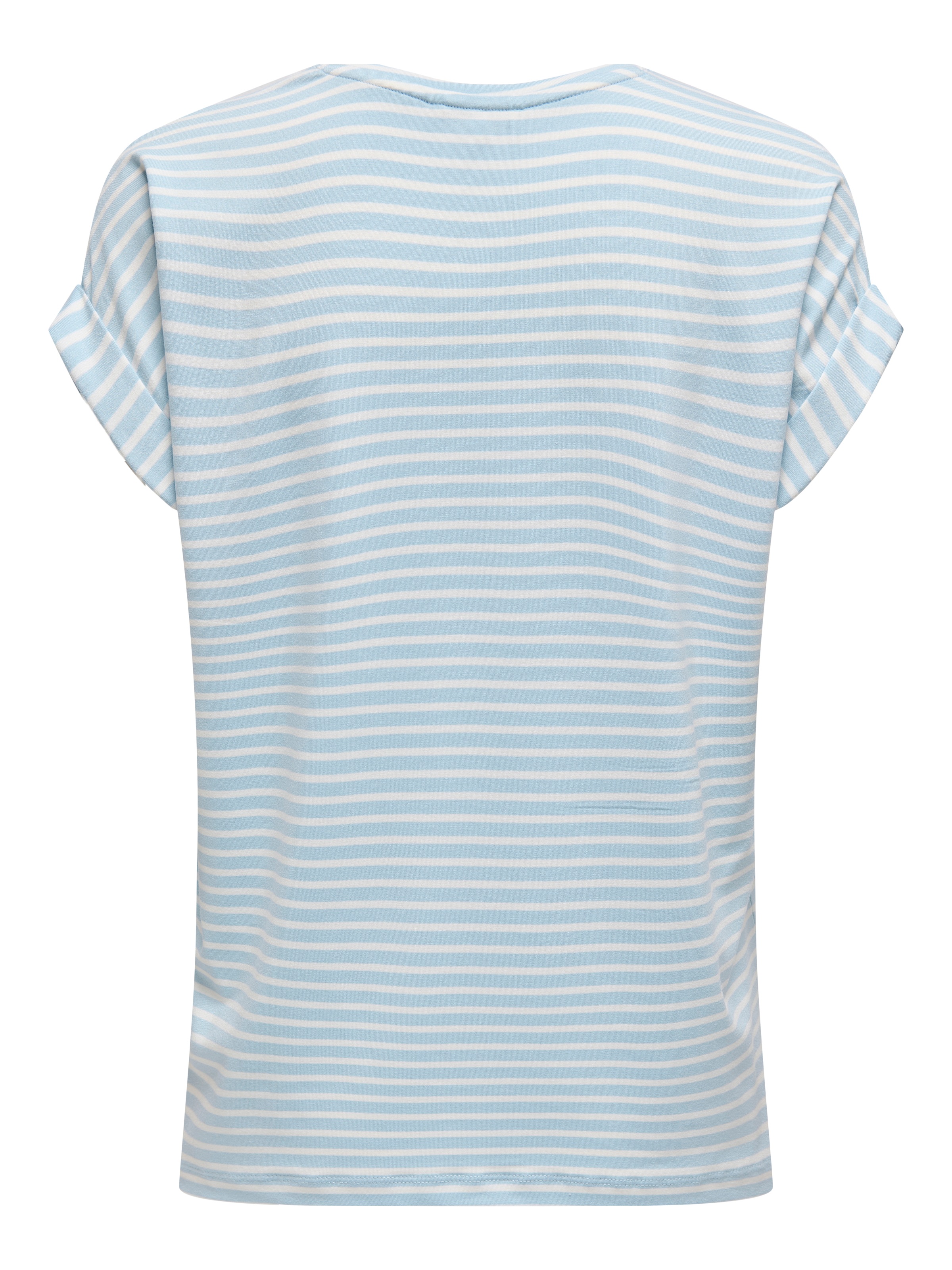 ONLY T-shirt à manches courtes »ONLMOSTER STRIPE S/S O-NECK TOP JRS NOOS« gestreift, lässig geschnitten, Jersey, Rundhals, Viskosemischung