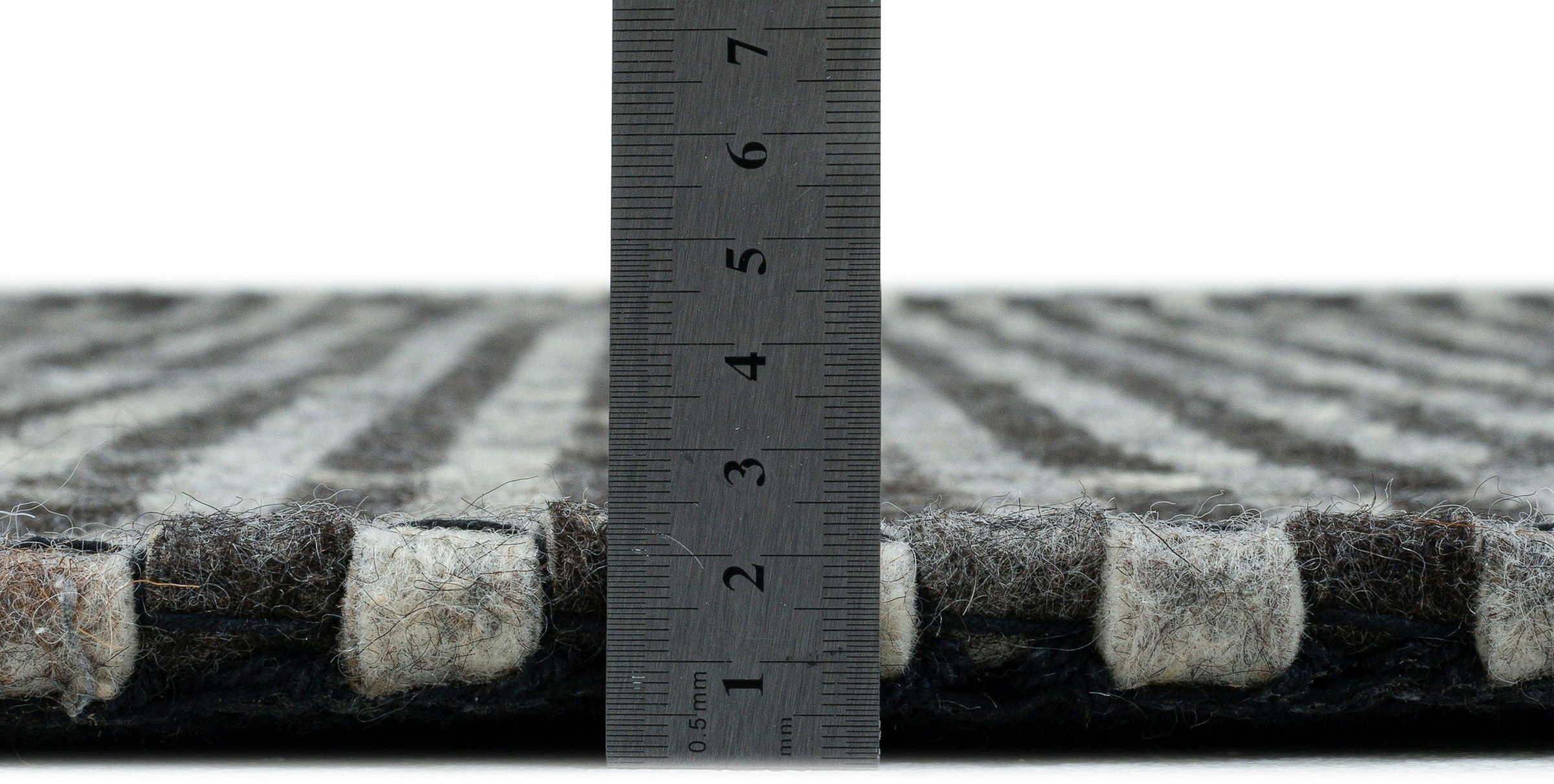 THEKO Tapis en laine »Tauern« Rectangulaire 10 mm Höhe Handweb Teppich, reine Wolle, handgewebt