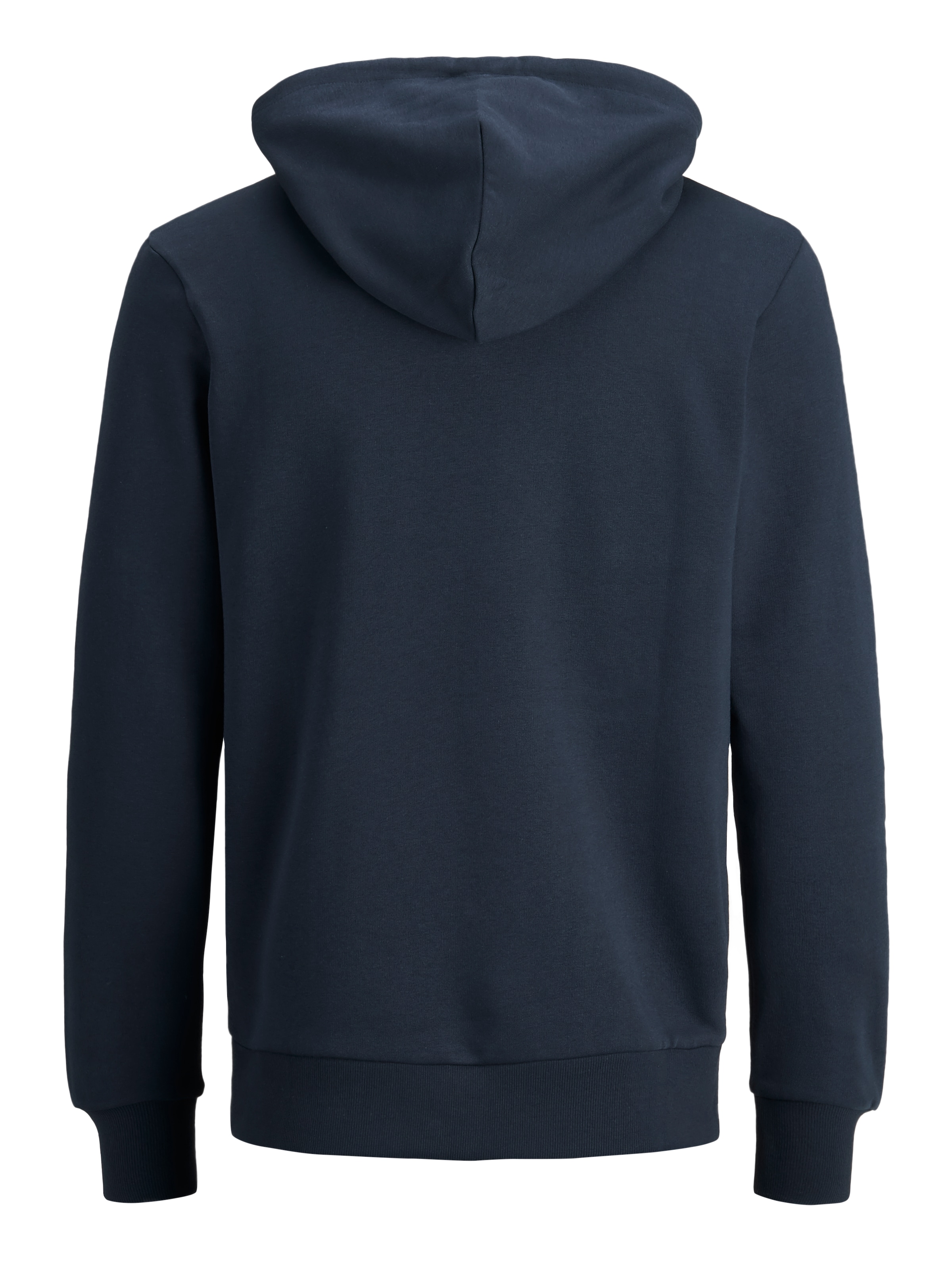 Jack & Jones Sweat à capuche »JJECORP Hoodie mit Logo und hohem Tragekomfort«, bedruckt, casual, regular fit, Baumwollmischung, Rundhals
