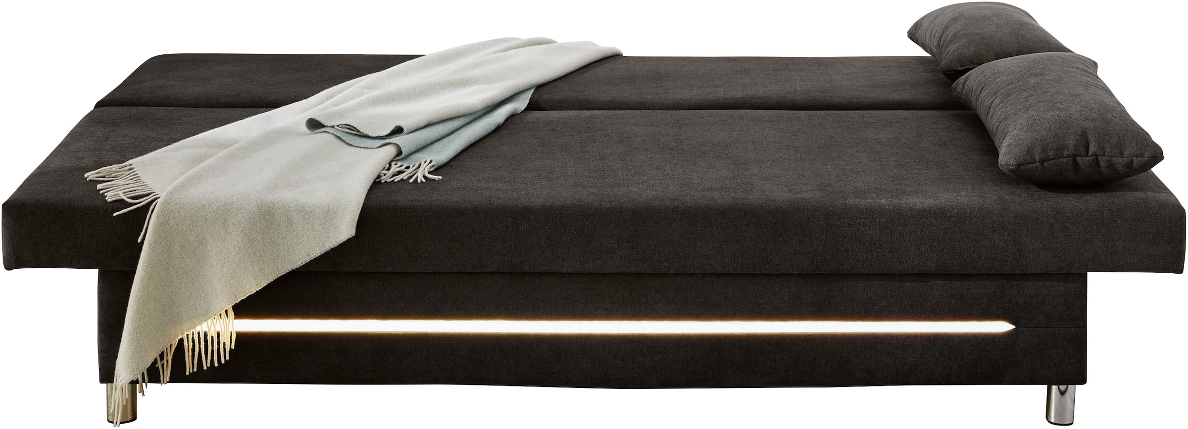 Jockenhöfer Gruppe Schlafsofa »Sunrise, B: 191 cm, Liegefl. 120x191 cm« mit Schlaffunktion, Bettkasten & Licht, Unser Dauertiefpreis