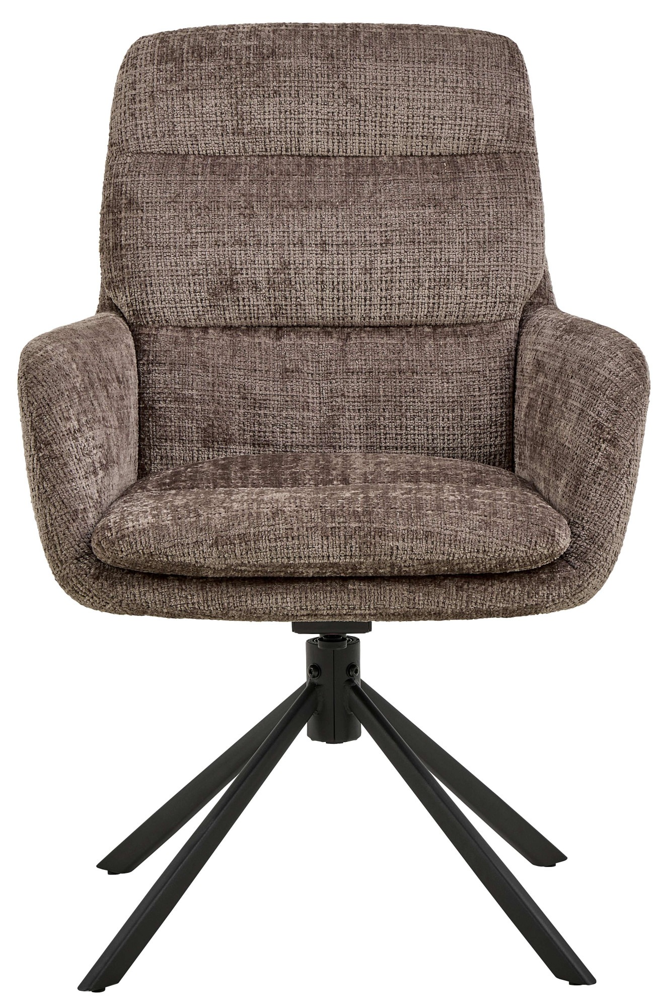 ACTONA GROUP Chaise de salle à manger »Edgar, Polsterstuhl, Stuhl« (Ensemble) 2 cuisChaise, tissu, forme en L, accoudoirs, fonction pivotante et basculante, FSC™
