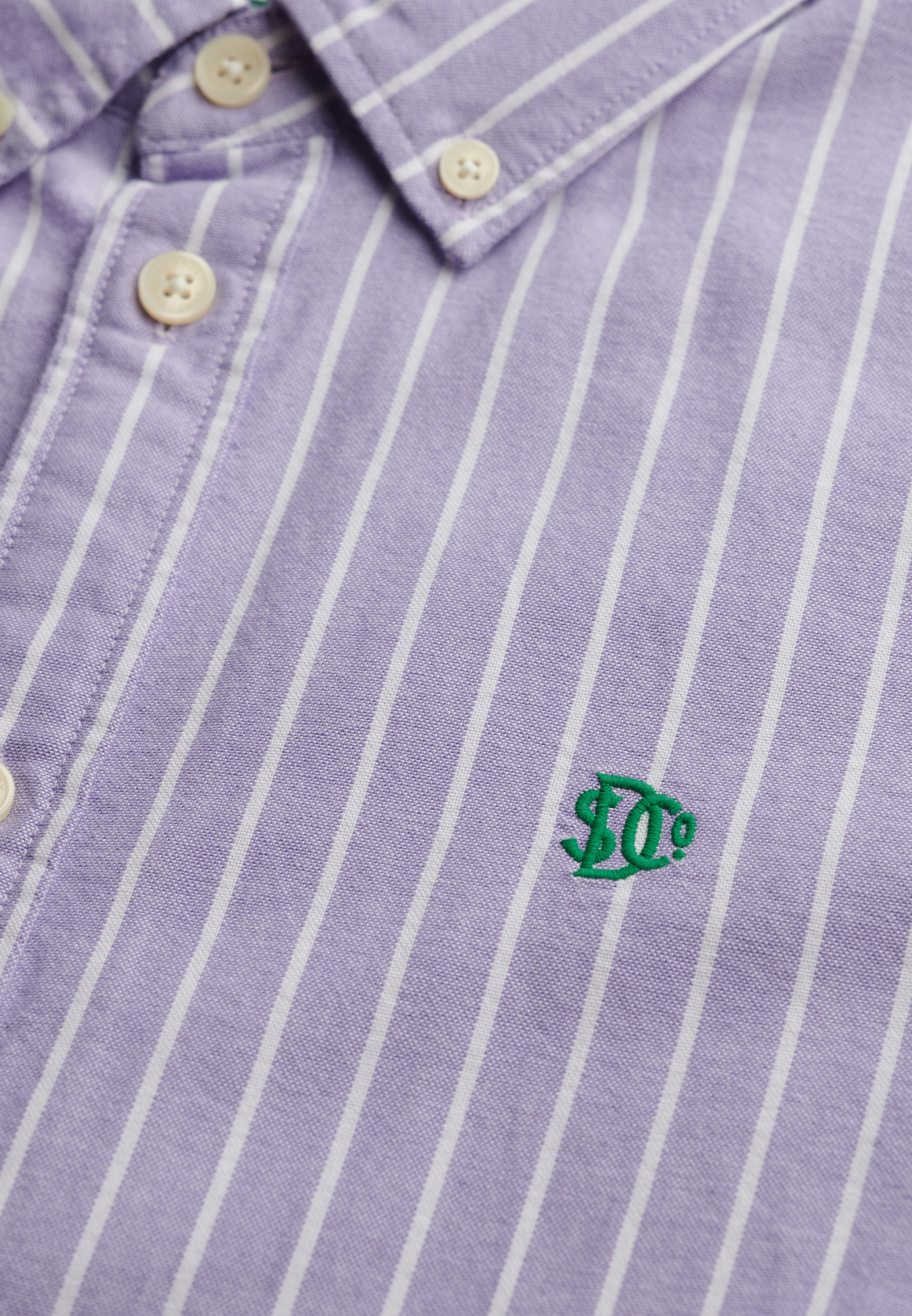 Superdry Blouse chemise »SLIM OXFORD BD L/S SHIRT« Baumwolle, slim fit