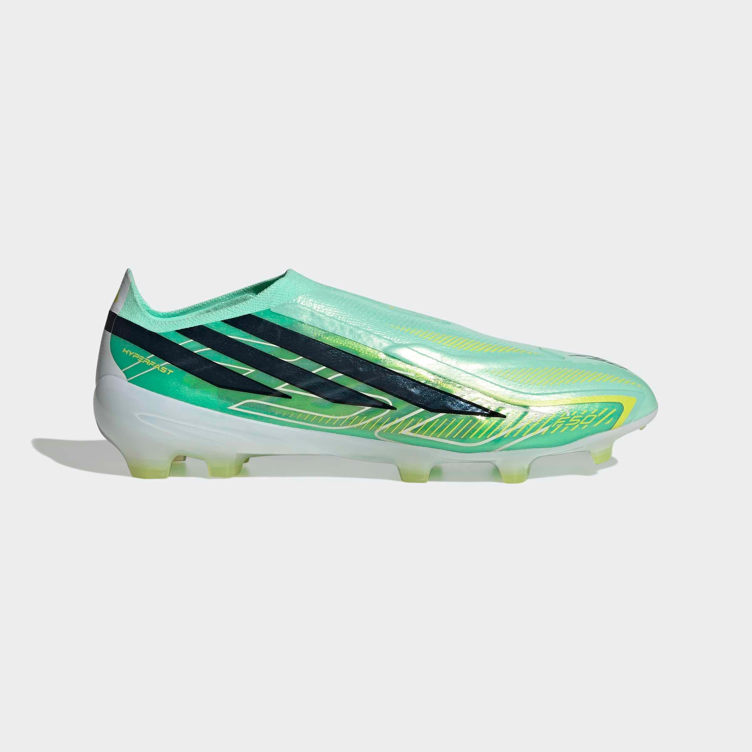 adidas Performance Fussballschuh »F50 HYPERFAST PRO , FESTE BÖDEN, SCHNÜRLOS«  Aussensohle für Rasen und feste Böden