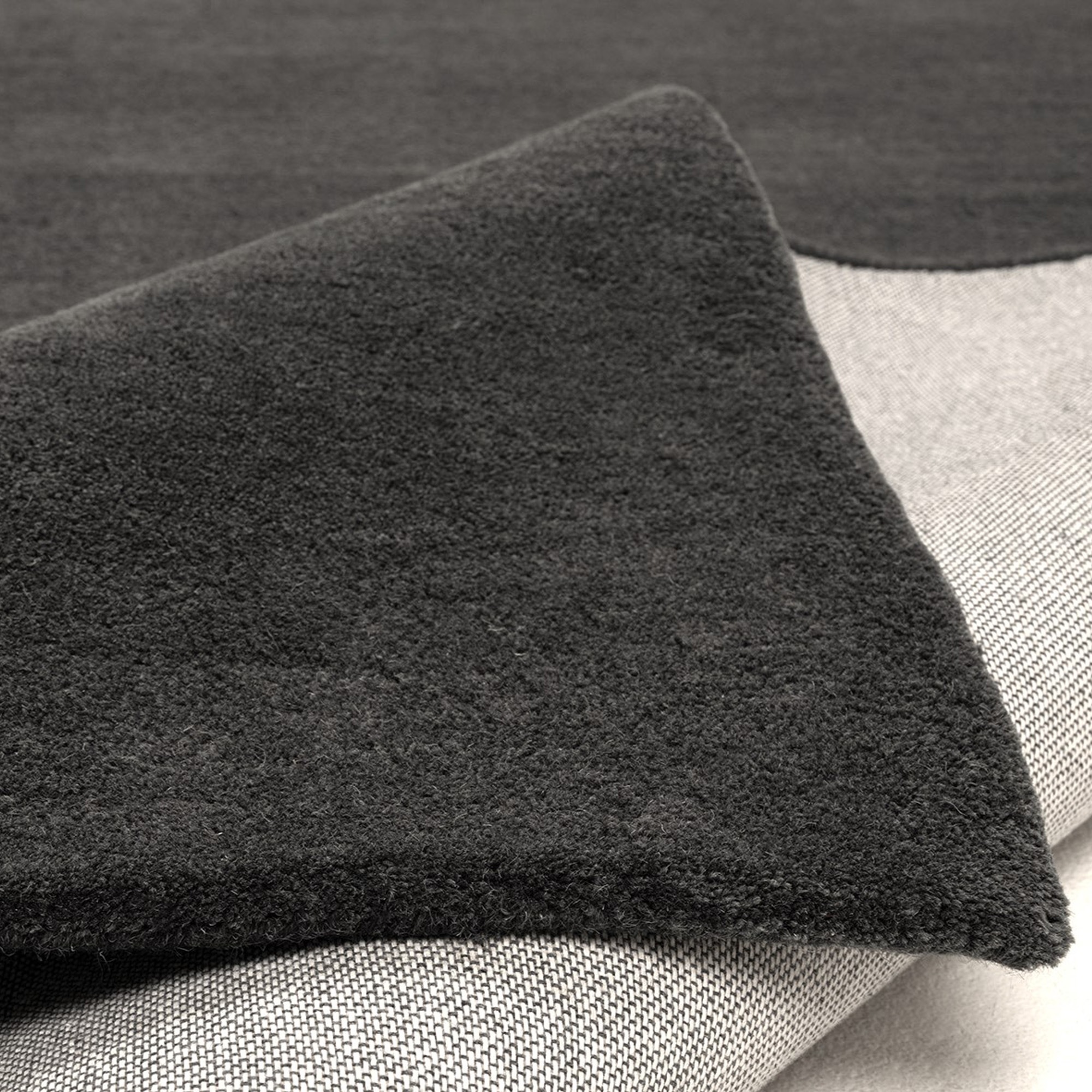 GOODproduct Wollteppich »Gabbo Natur, Handgefertigt, Teppich, reine Wolle, meliert« rechteckig 14 mm Höhe reine Wolle, Uni, Wohnzimmer, Schlafzimmer, Esszimmer