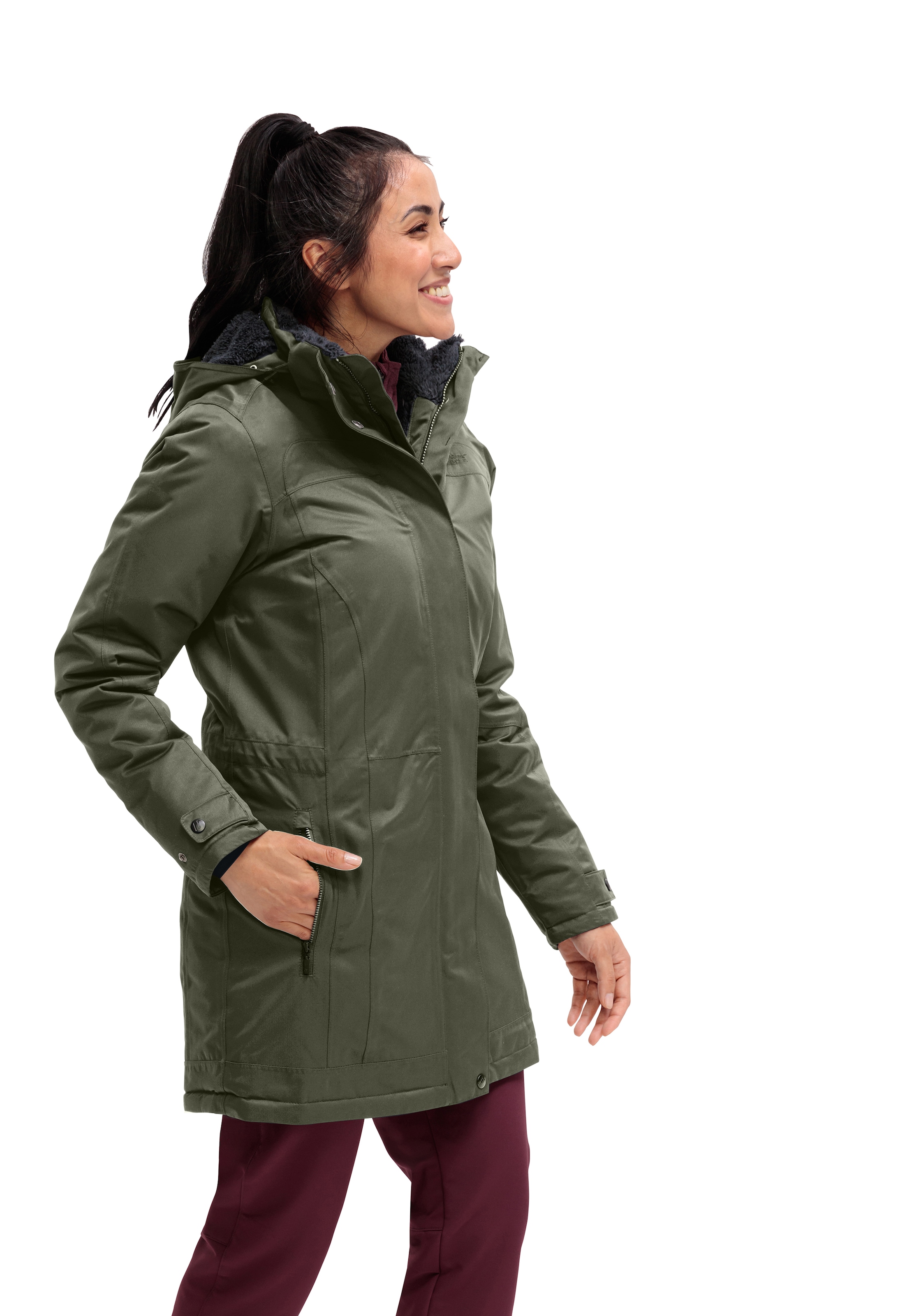 Maier Sports Veste d'hiver »Lisa 2.1« Damen Mantel, atmungsaktiver Wintermantel, wasserdicht, Regular Fit