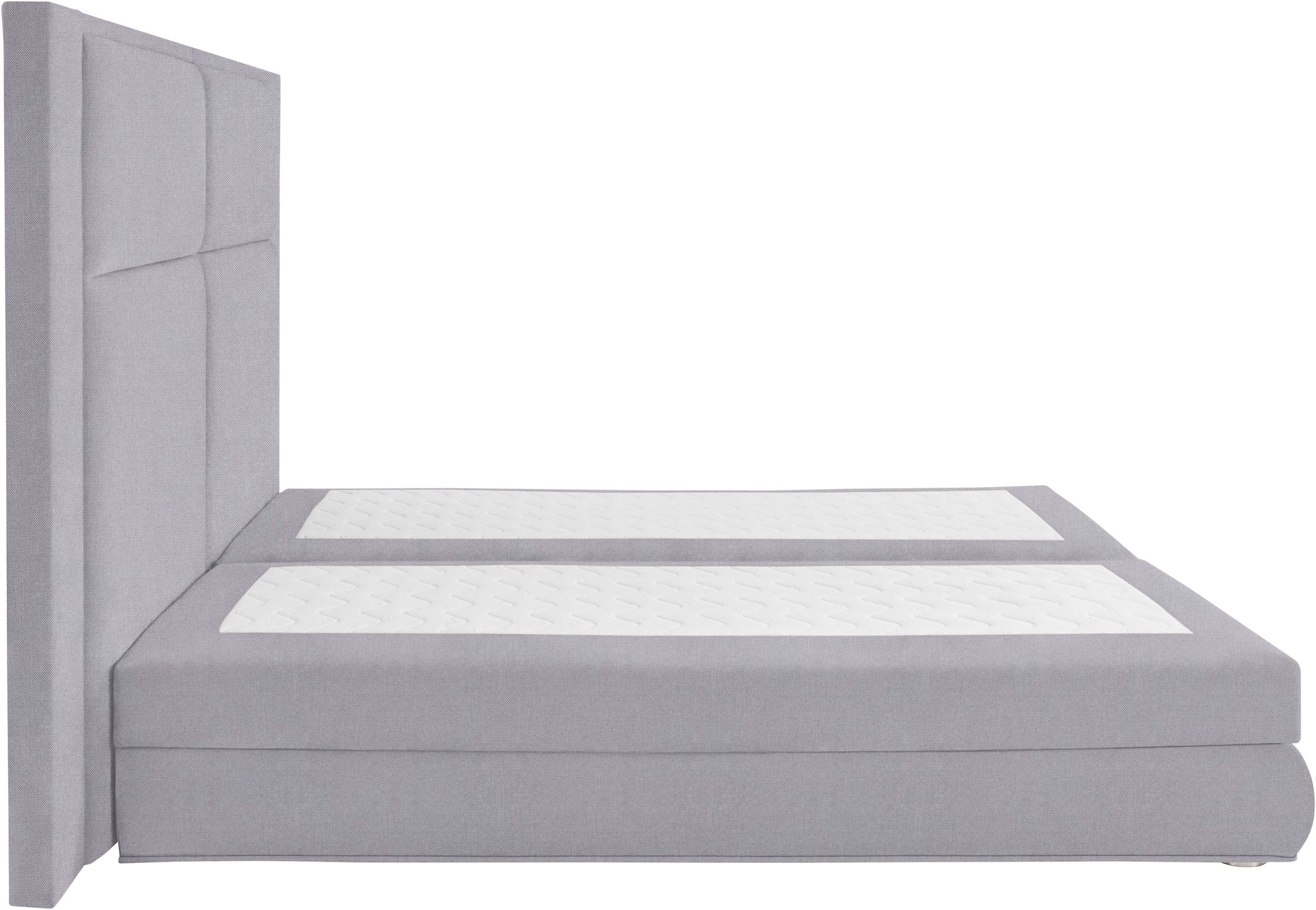 COLLECTION AB Boxspringbett »Copenhagen« inklusive Bettkasten, Topper, wahlweise mit LED-Beleuchtung