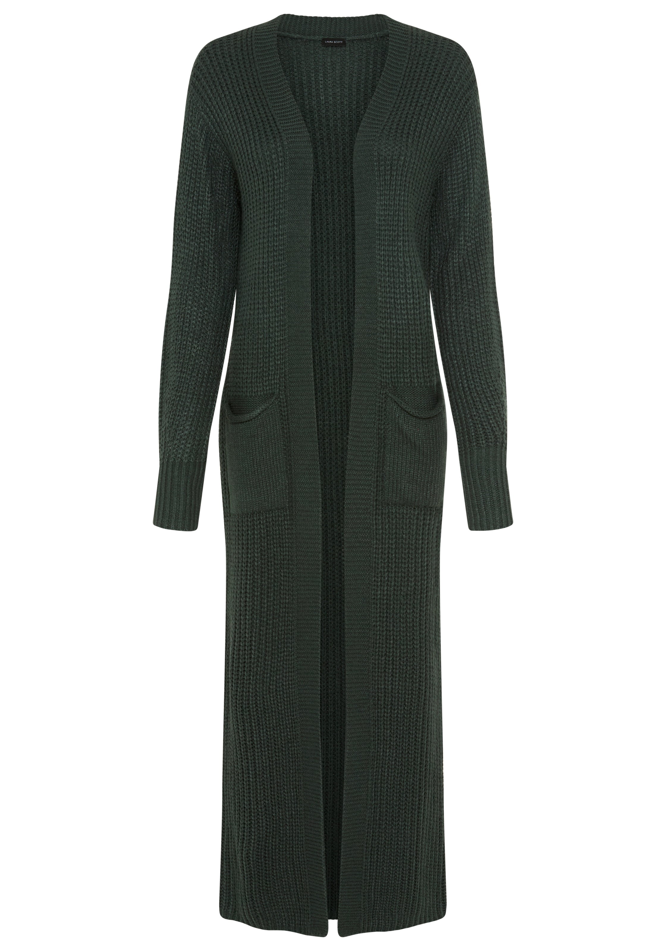 Laura Scott Longstrickjacke aus kuscheligem Grobstrick