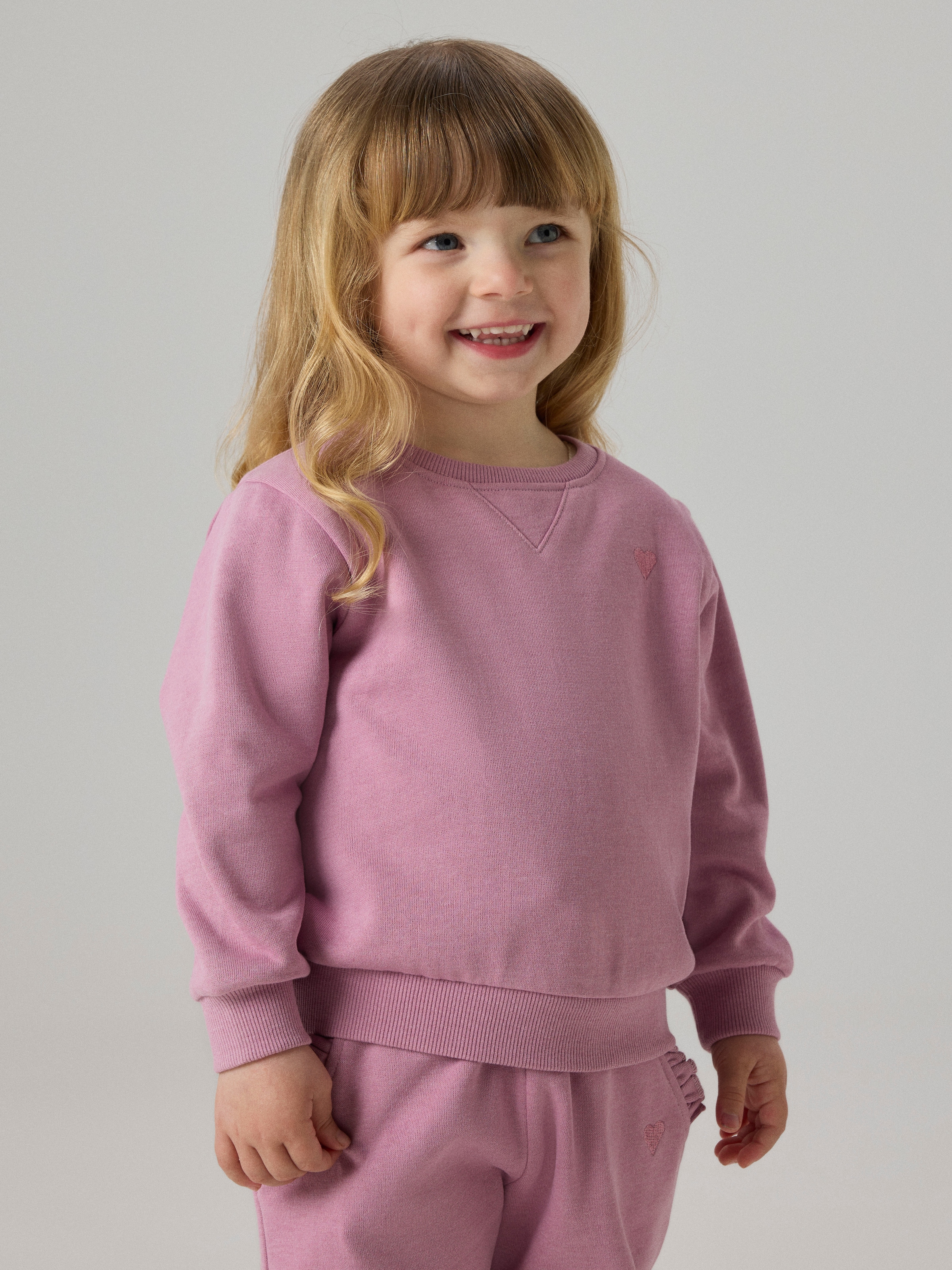 Name It Sweat-shirt »NMFVIMA LS SWEAT BRU NOOS«
