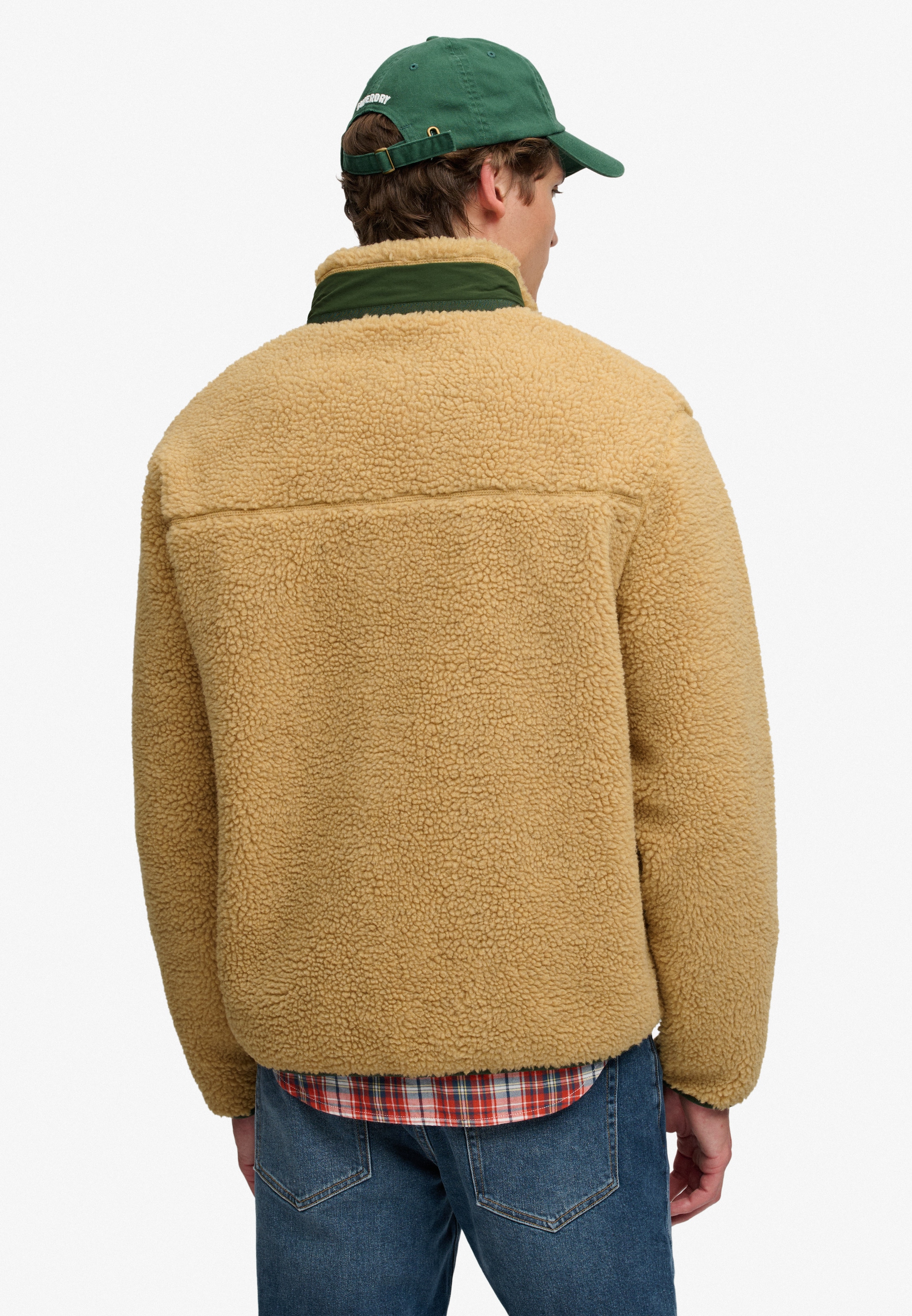 Superdry Sweatjacke »MOUNTAIN FULL ZIP FLEECE« Relaxed Fit, mit Reissverschluss, aus Fleece