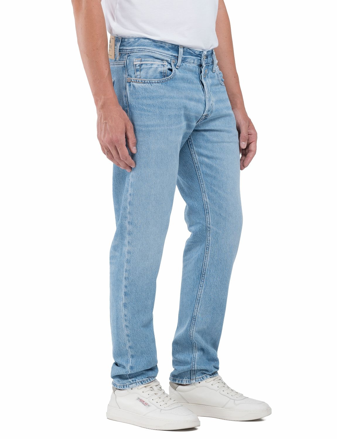 Replay Straight-Jeans »GROVER« in vielen verschiedenen Waschungen, mit Stretch