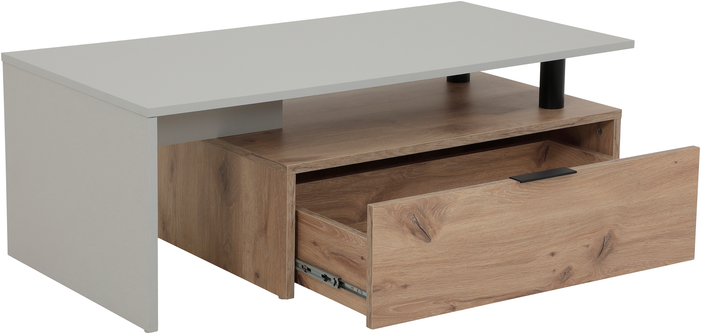 HELA Couchtisch »DENNIS« Stauraum mit Schubkasten, Breite 110 cm