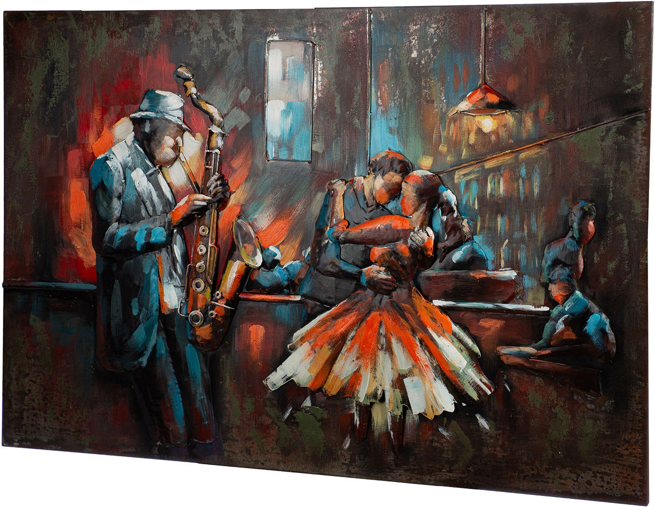 GILDE Tableau métallique »Bild rechteckig Bartime« 1 cuis tlg.