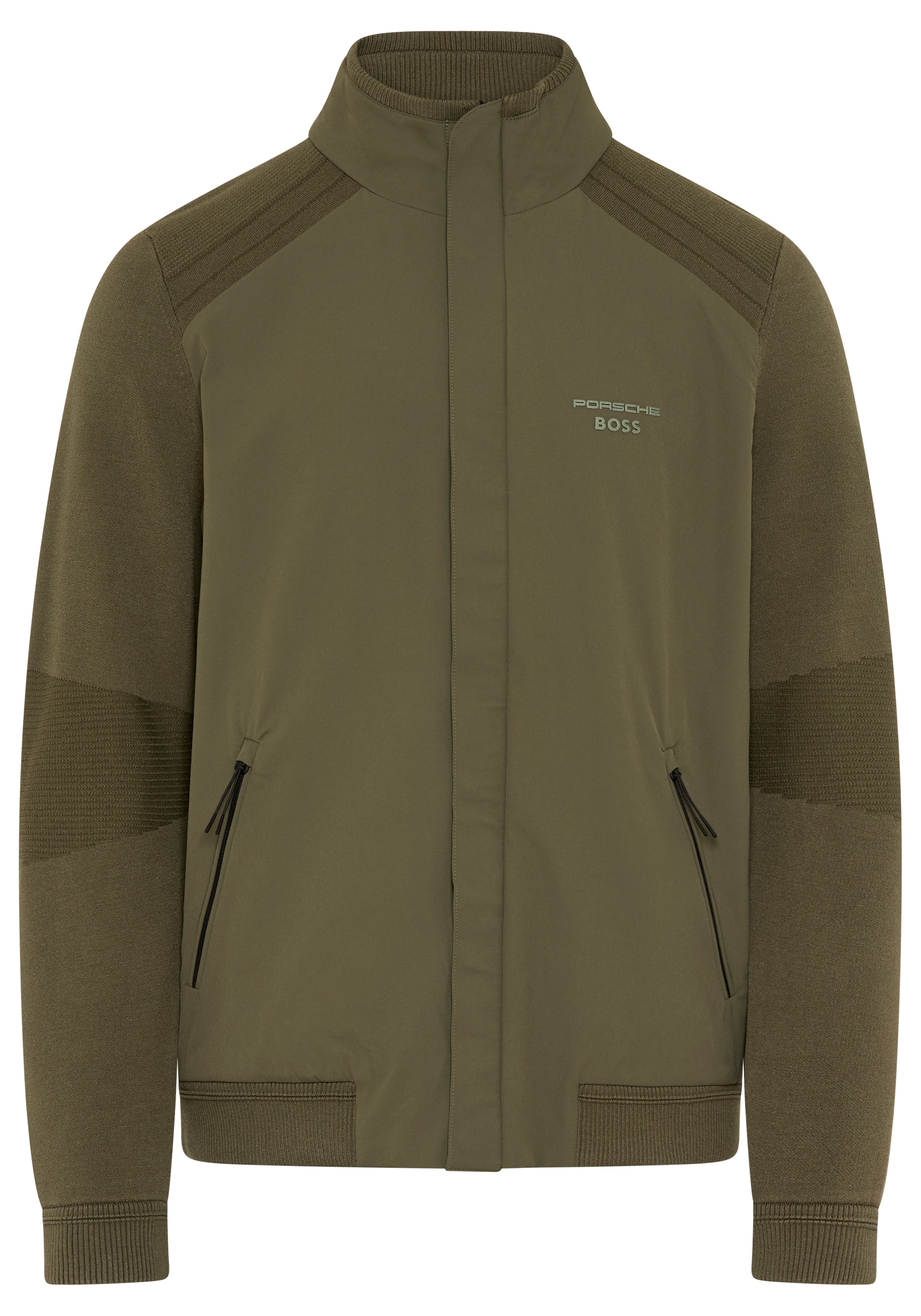 BOSS GREEN Veste hybride »Porsche Spirit 70 Capsule Collection« Premium Herrenmode Limited Seidenmix Tech Strickqualität Tech Knitwear