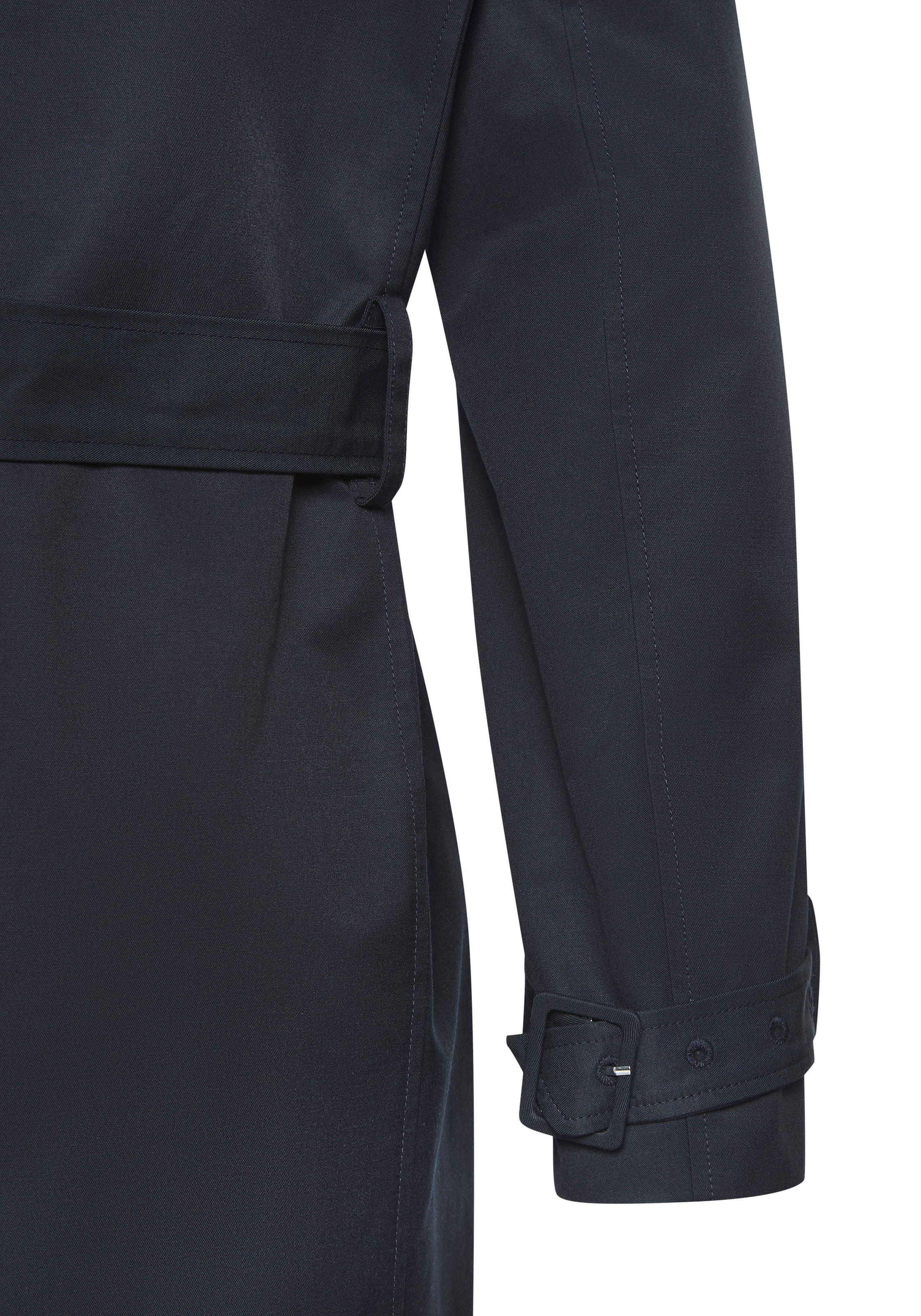 LASCANA Trenchcoat mit Passe, pflegeleichter Materialmix