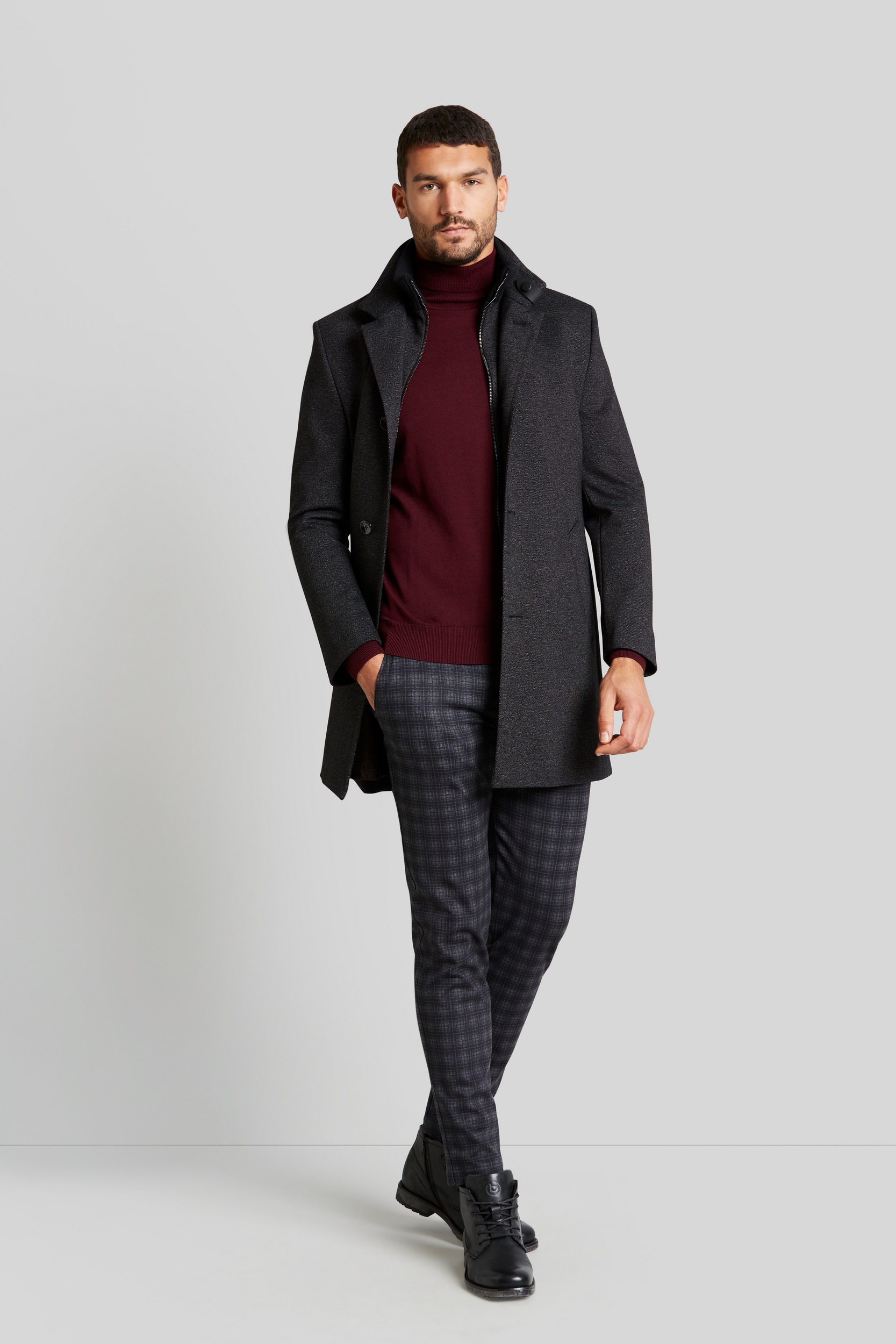 bugatti Manteau d'hiver im edlen Design