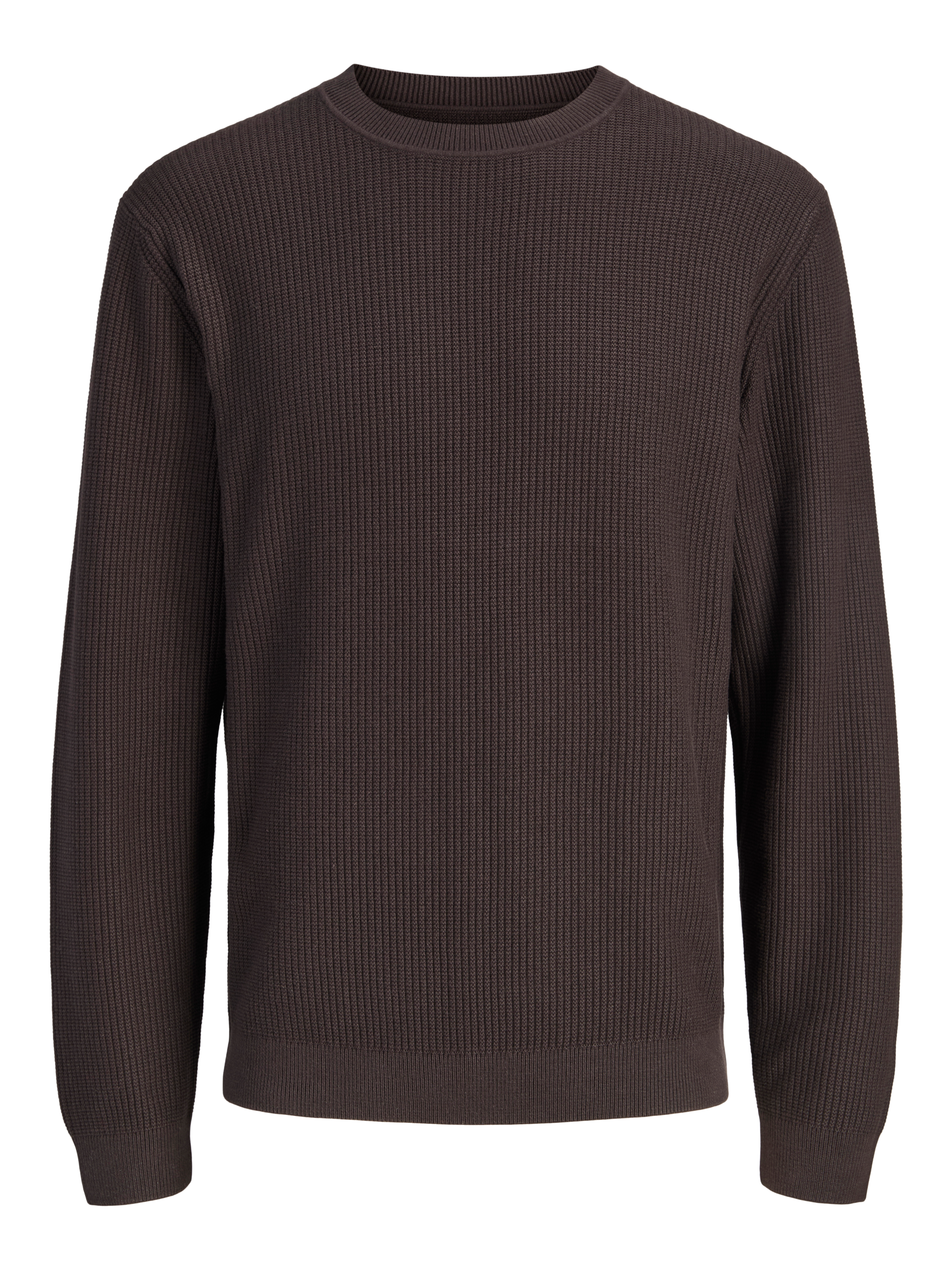 Jack & Jones Pull à col rond »JPRBLACONNOR KNIT CREW NECK« coton, coupe régulière