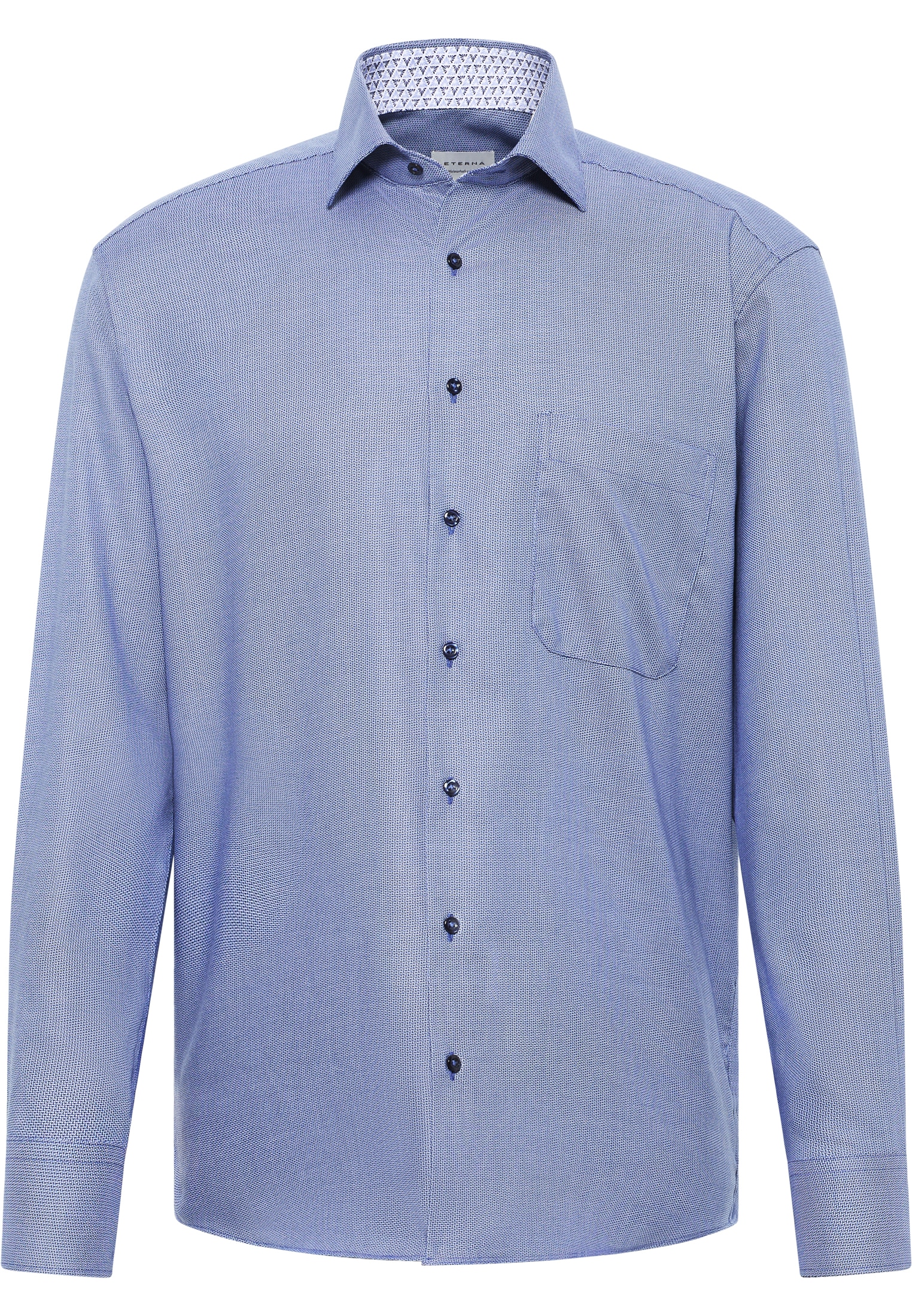 Eterna Langarmhemd »COMFORT FIT« NON IRON (bügelfrei)