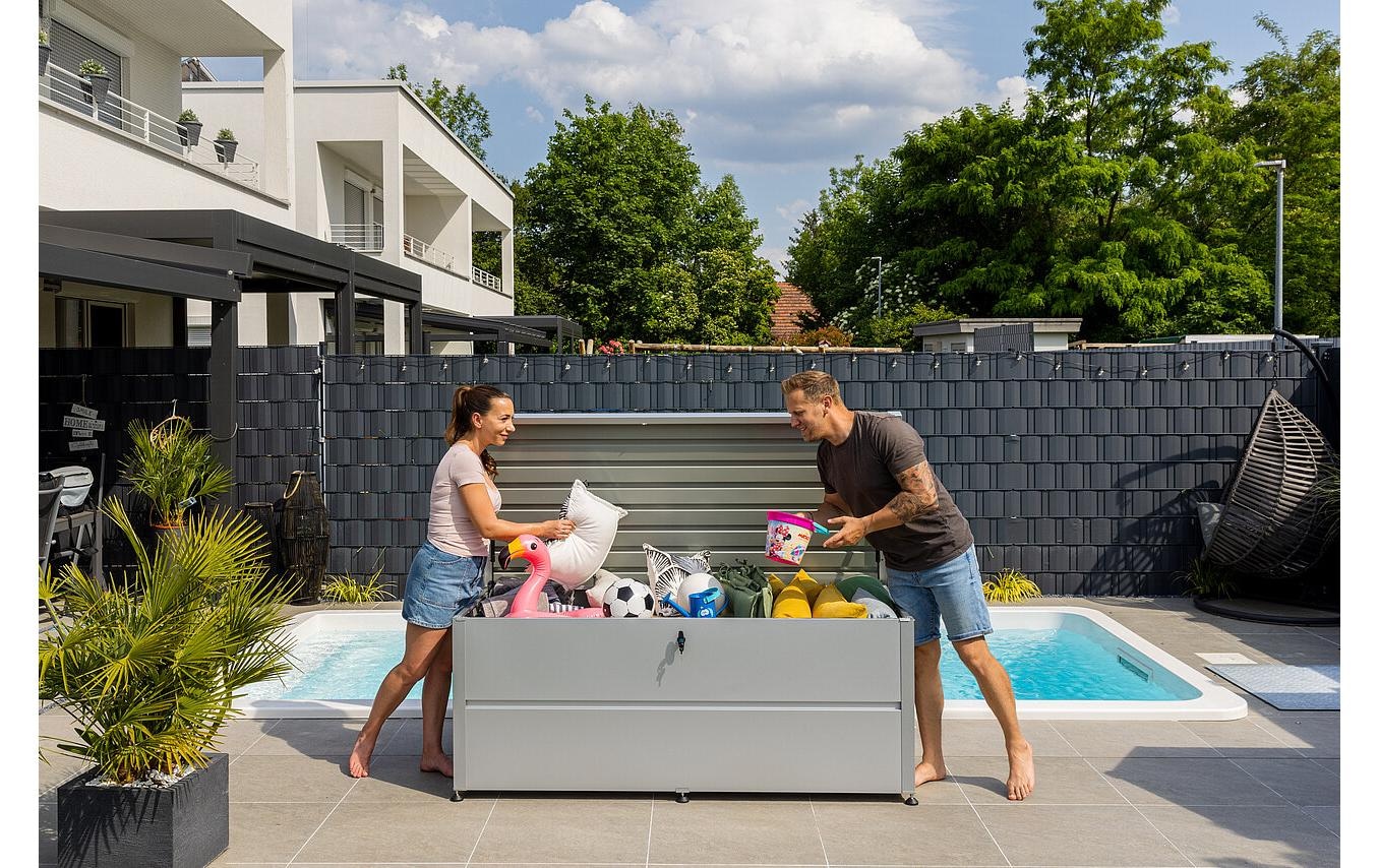   Gartenbox »Colibri M mit Schloss«