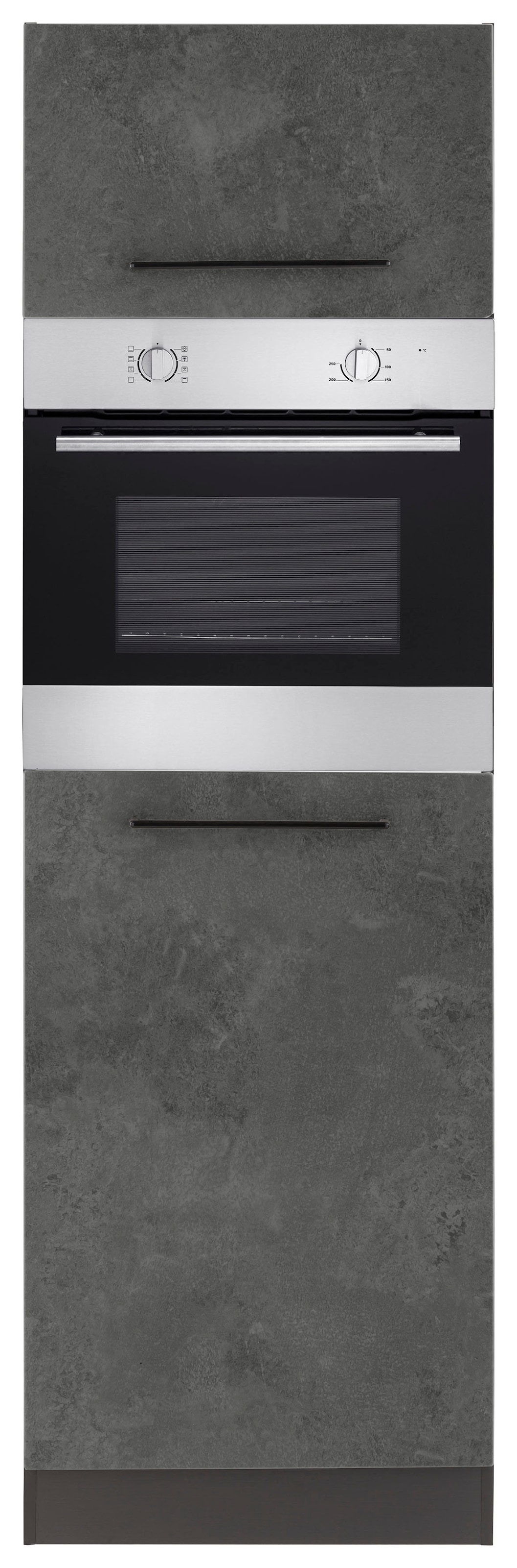 KOCHSTATION Four/réfrigérateur encastrable »KS-Tulsa« 60 cm de large, 200 cm de haut, avec niche de 88 cm