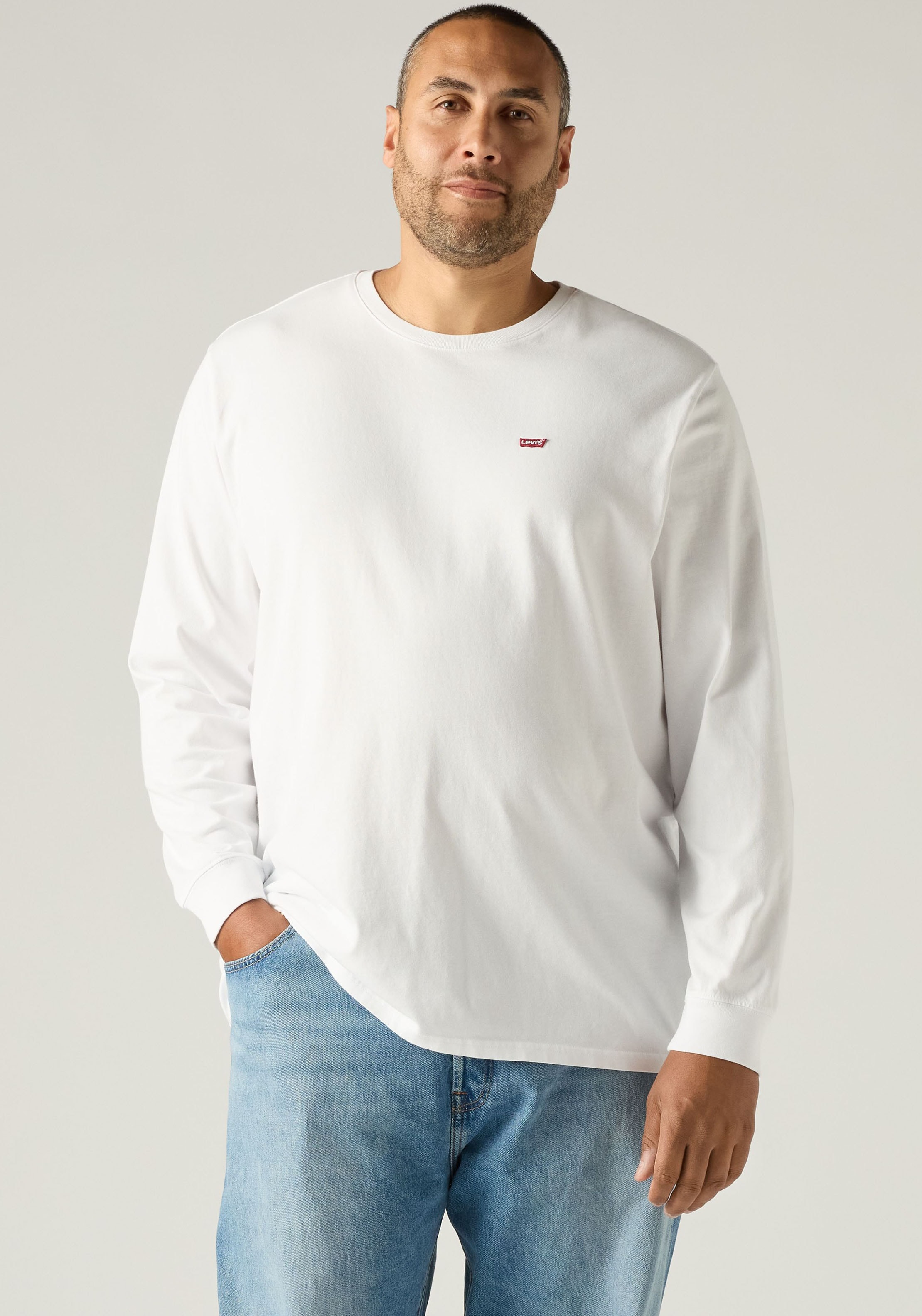 Levi's® Plus Langarmshirt »LSE_BIG LS ORIGINAL HM TEE«